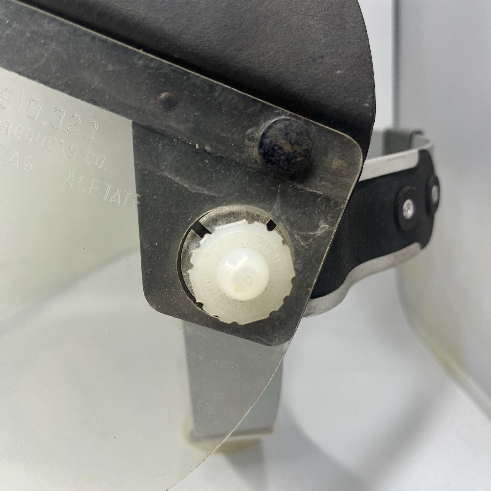 Fibre-Metal Industrial Clear Face Shield w/ Headgear – Clear Acetate 4199