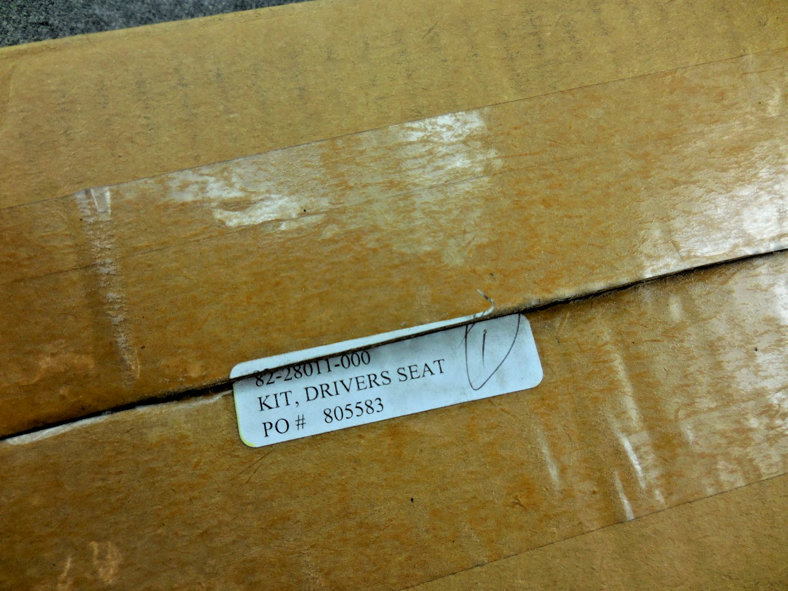 Unused Gillig 82-28011-00 Drivers Seat Track Kit Keiper Recaro 563076 463076