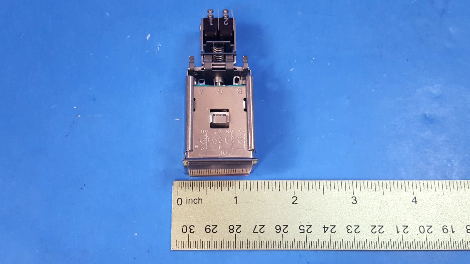 Indicating Switch, EATON, DPDT, 10EA1C1F10N4(R)R1V12FIRE, w/microswitch