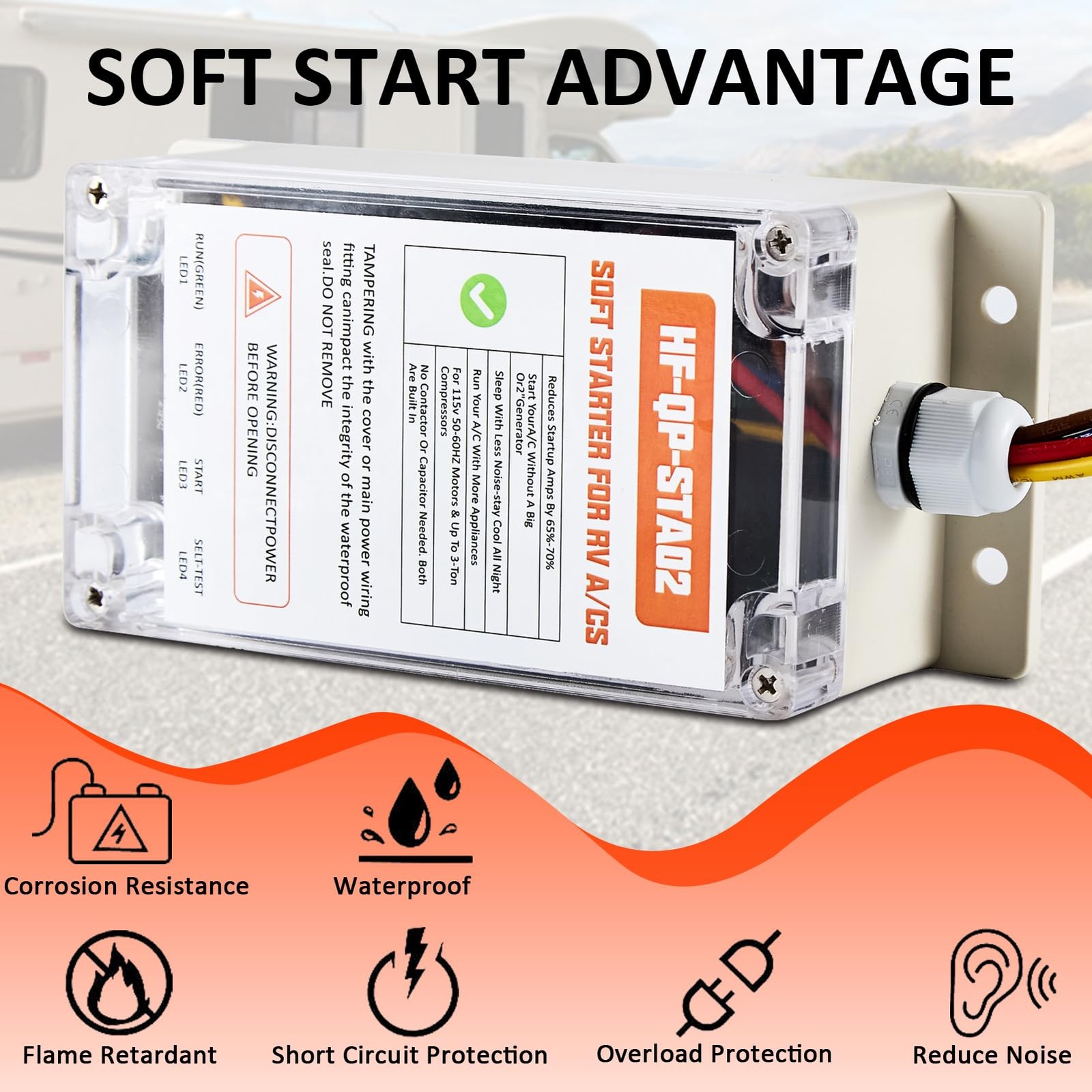 Wodli Soft Start Kit For Rv Air Conditioner Hvac Soft Start Kit For Rv Van