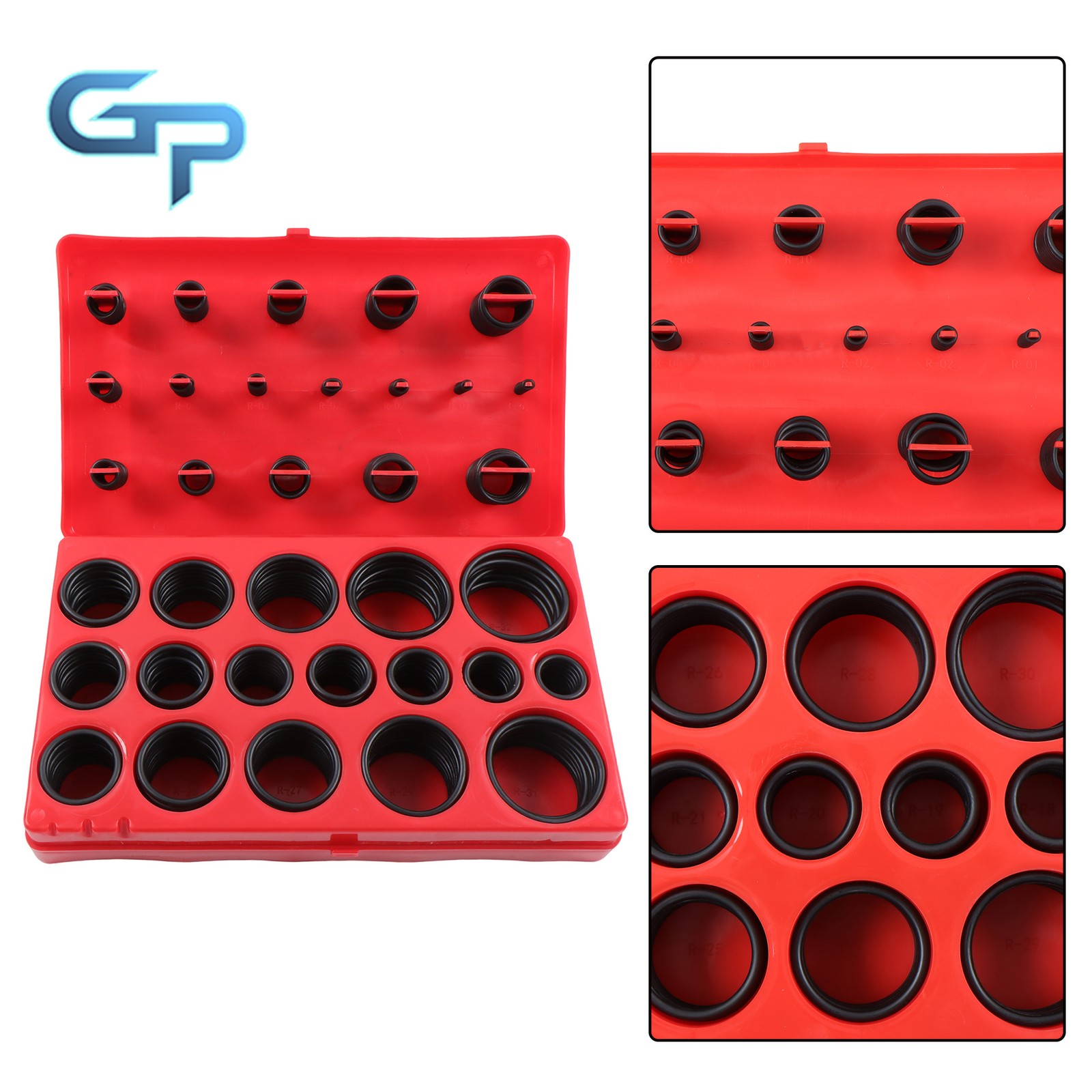 Universal O Ring Assortment Set Metric Oil Proof Kit 32 Size O-Ring 419 PACK