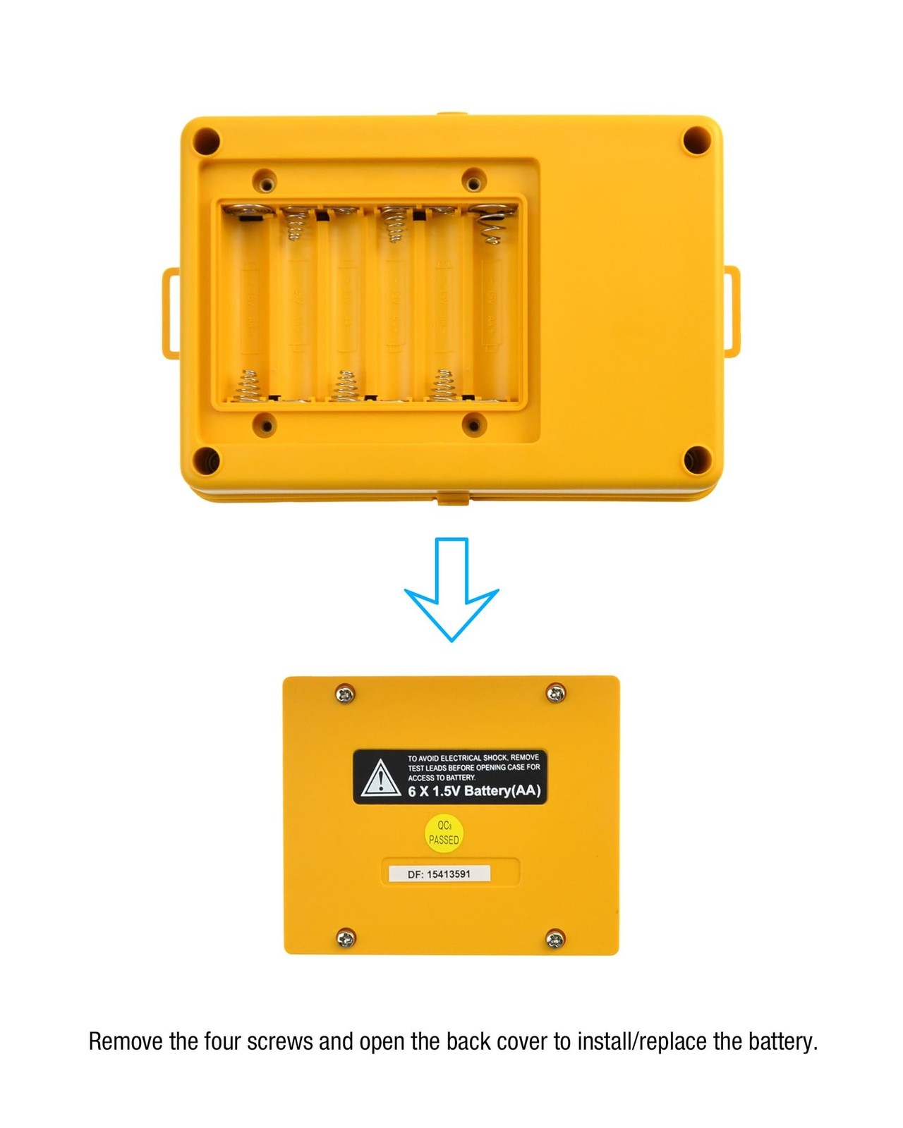 ALLOSUN – EM480B Audio Impedance Tester Digital LCD Insulation Resistance Meg…
