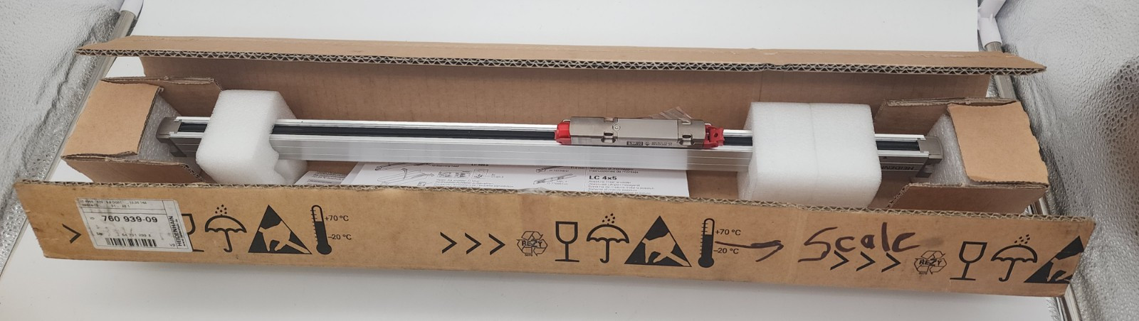 HEIDENHAIN 760939-09 LINEAR SCALE LC495S 470MM 76093909 *NDA AVAILABLE*
