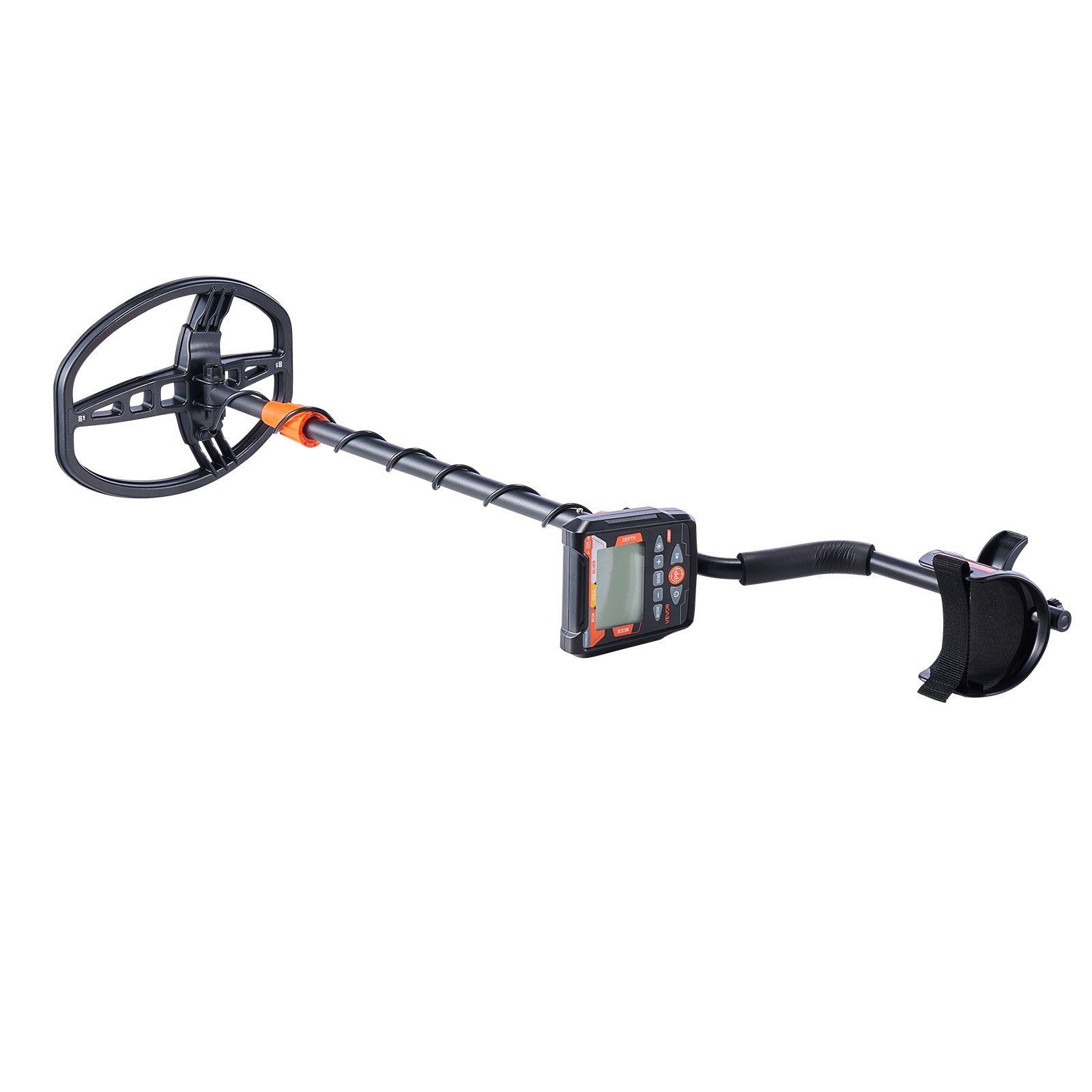 Gold-Hunting Metal Detector: 10″ Waterproof Coil, 5.8kHz, FSTN Display, 5 Modes