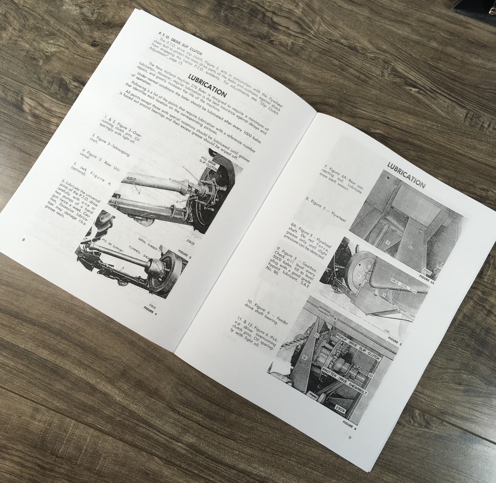 New Holland 270 Hayliner Baler Operators Manual Owners Book Maintenance