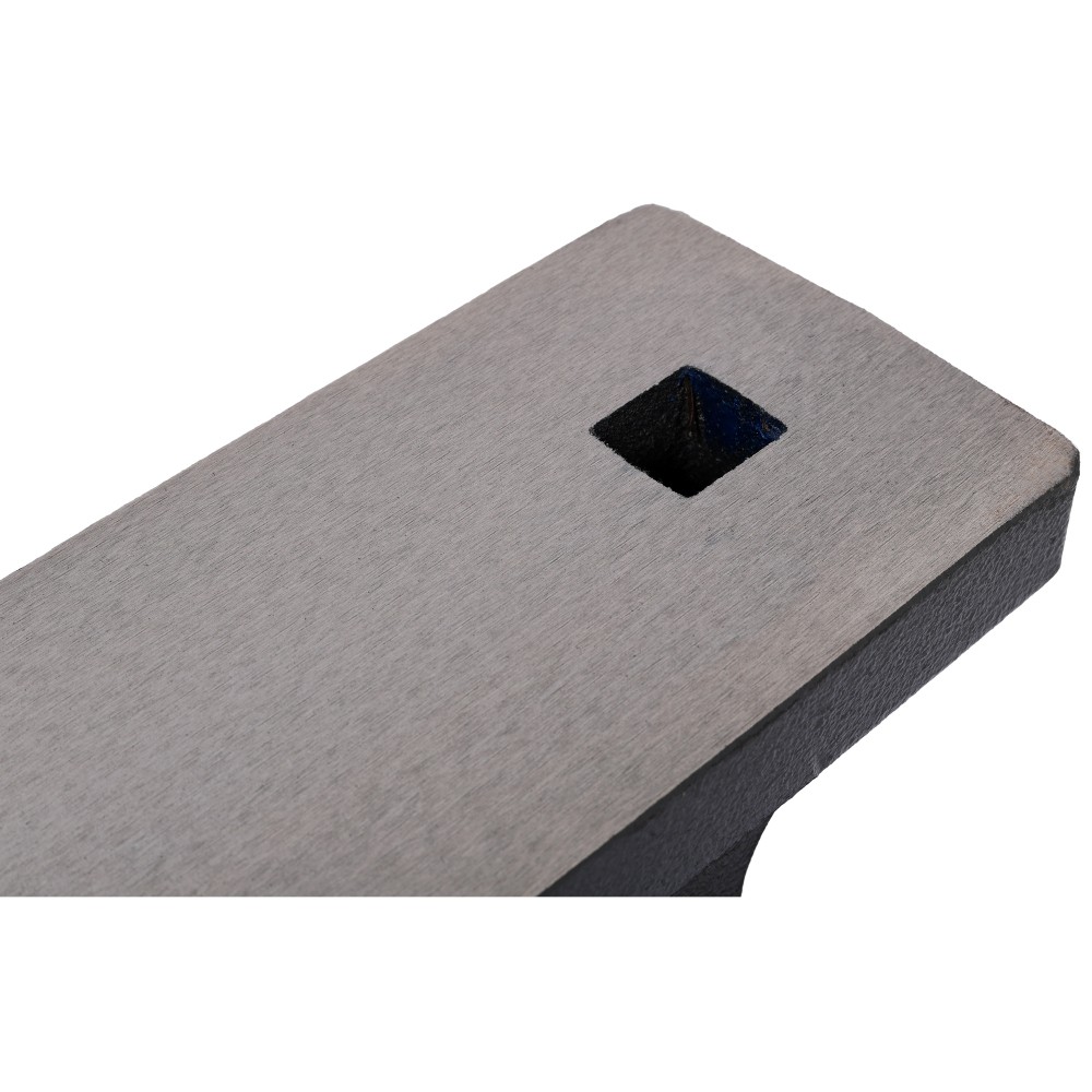 55LB(25KG) Gray Cast Iron Anvil, Square Horn & Stable Base