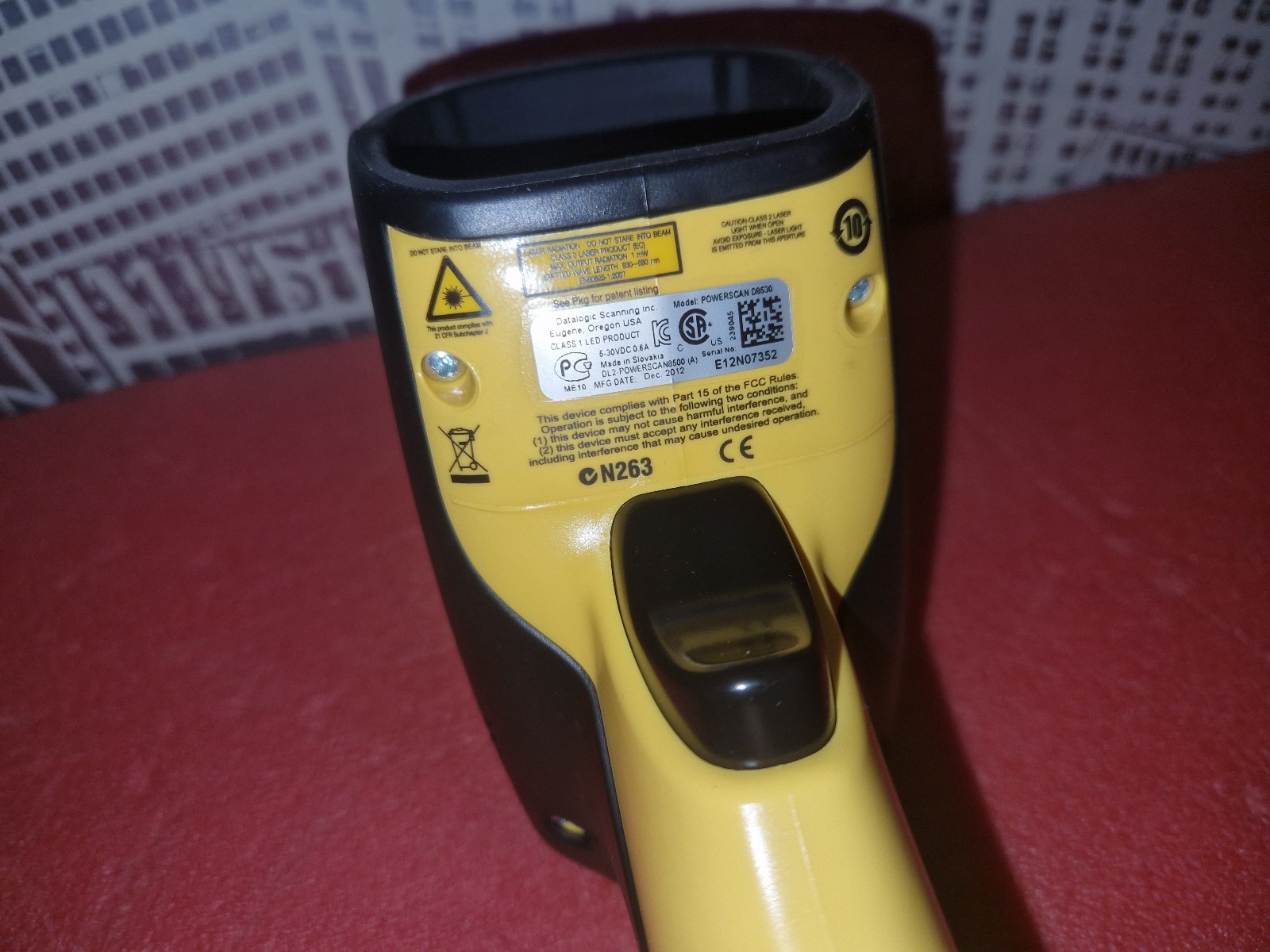 Datalogic Powerscan D8530 Barcode Laser Scanner