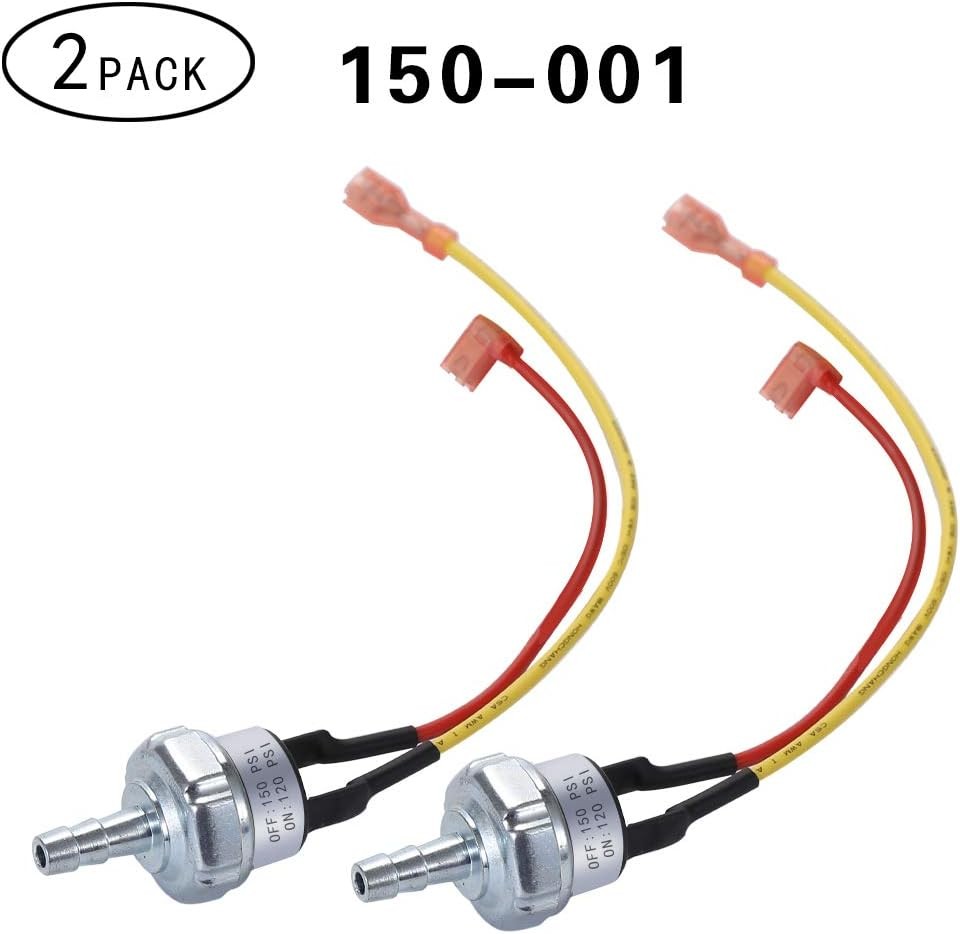Air Pressure Switch 150 PSI 120 [‘silver’]