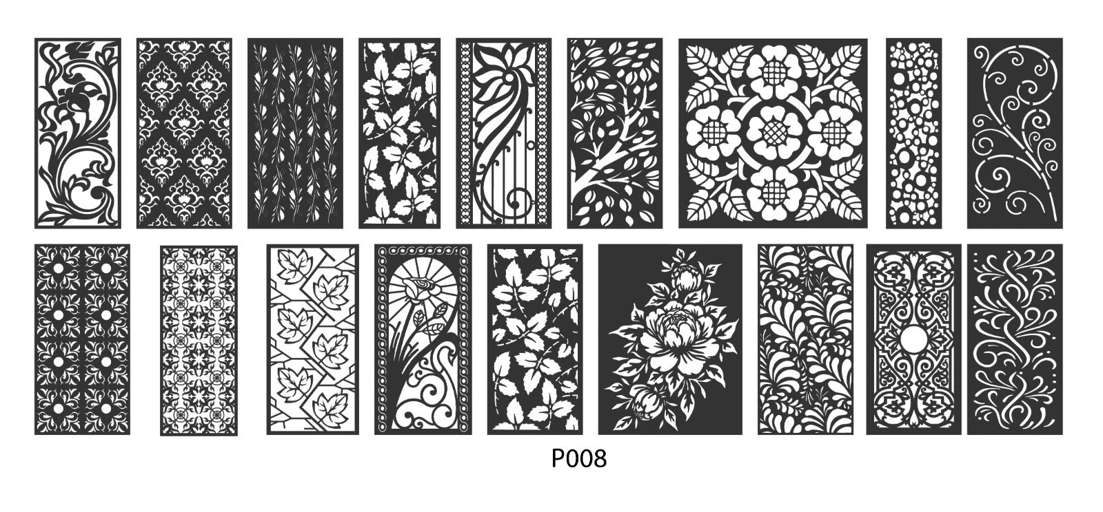 +500 DXF SVG Laser Cut Designs Screen Panels USB/CD – CNC Router Plasma Cutting