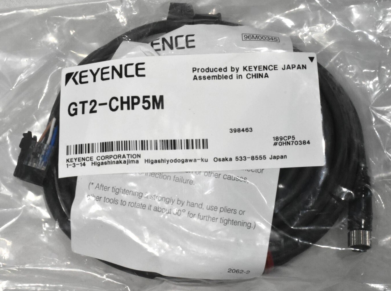 Keyence GT2-CHP5M Sensor Head Cable 5m New