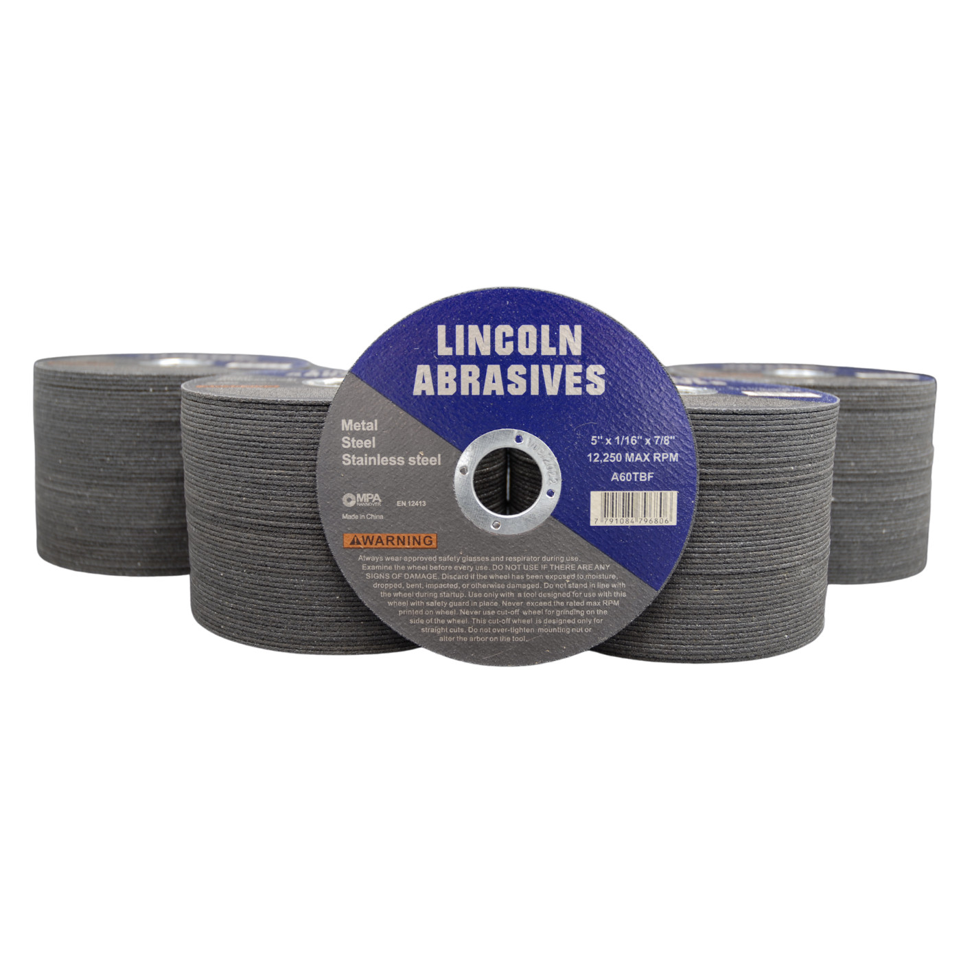 200 Pack 5″ x 1/16″ x 7/8 Cut-off-Wheels Cutting Discs Steel & Metal