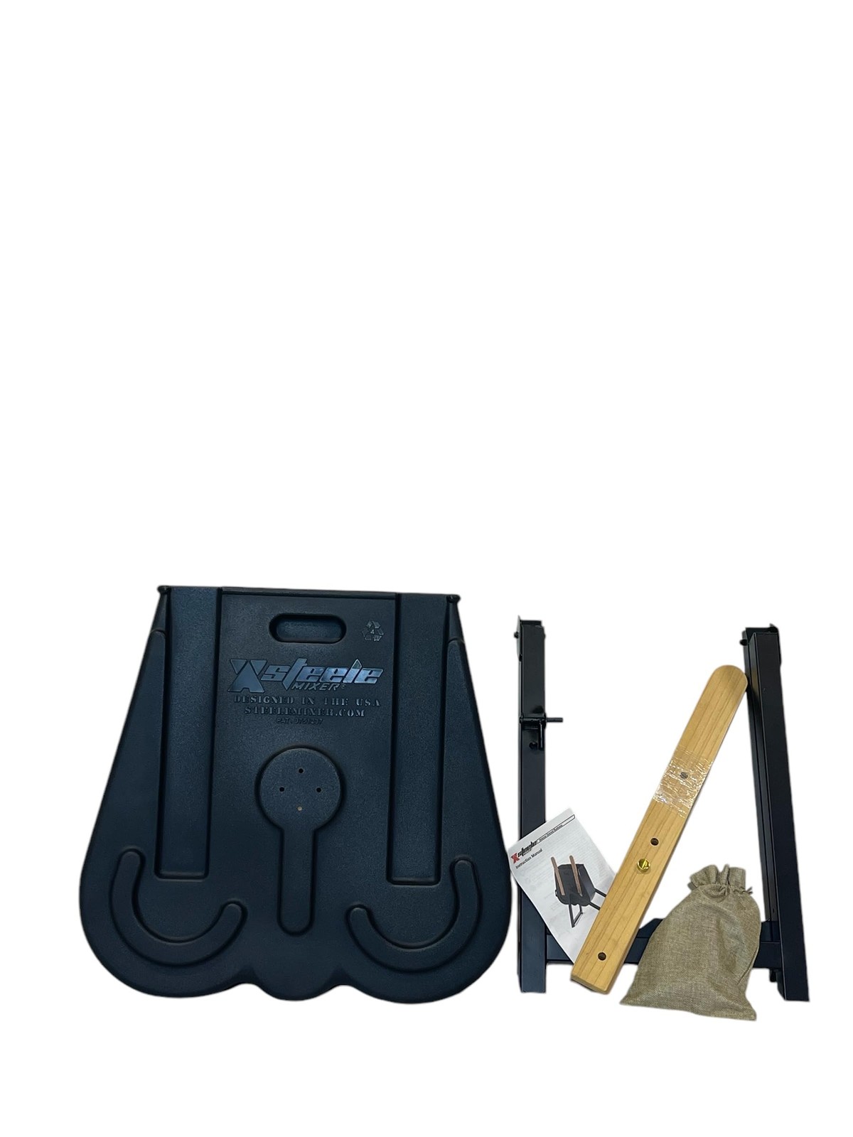 : Hand-Powered Concrete Mixer | Manual , Stucco, Mortar & Grout Mixer | Light…