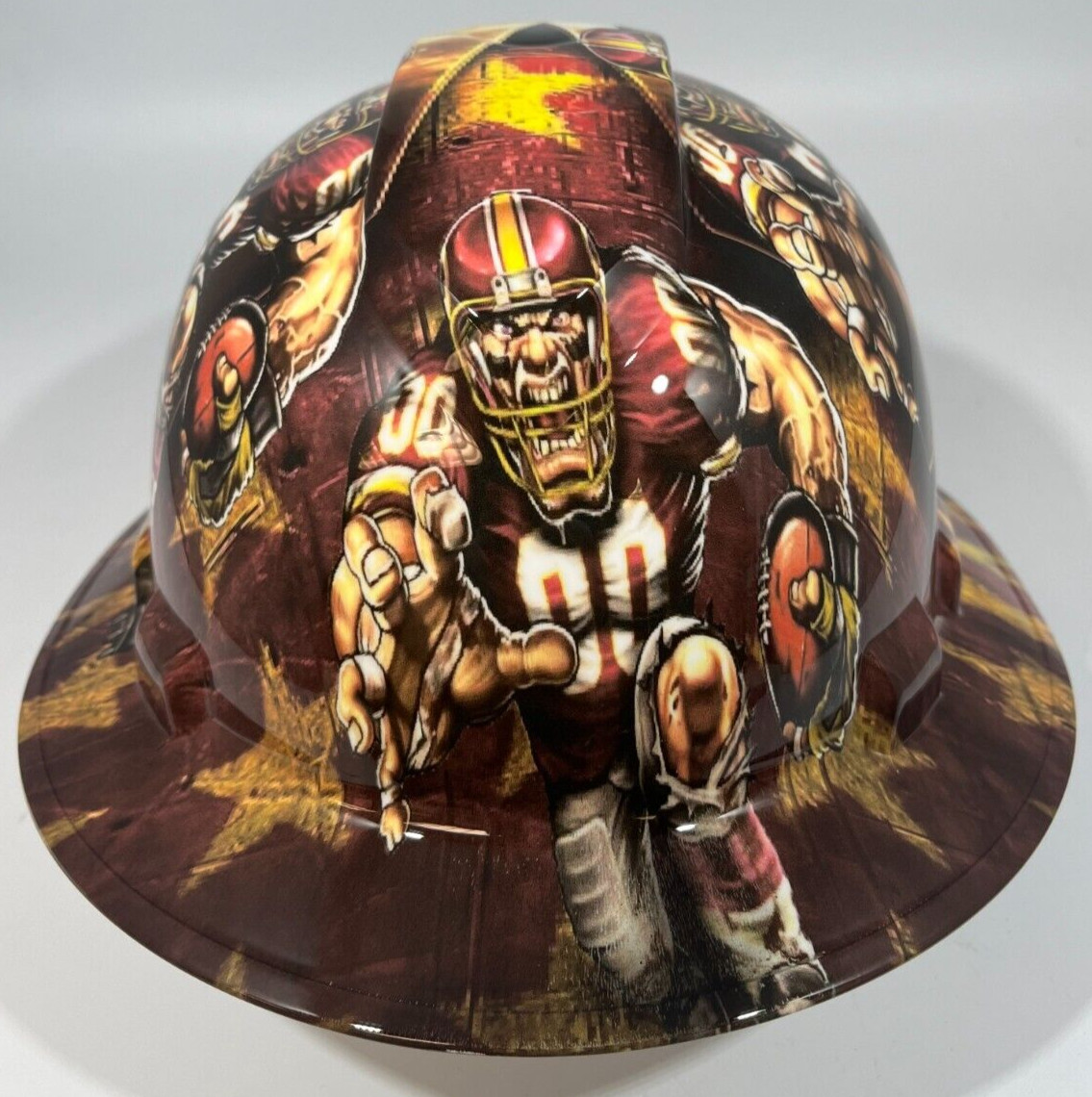 New Full Brim Hard Hat Custom Hydro Dipped WASHINGTON COMMANDERS