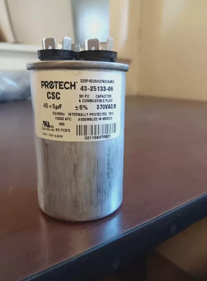 PROTECH CSC CAPACITOR 43-25133-06 Package Includes: （As shown in the picture）