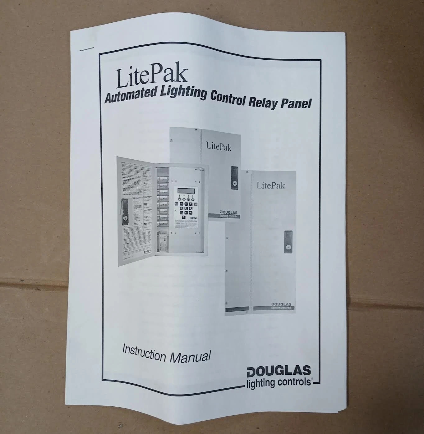 Douglas Lighting Controls LitePak-16 Control Panel Wpak16-3352