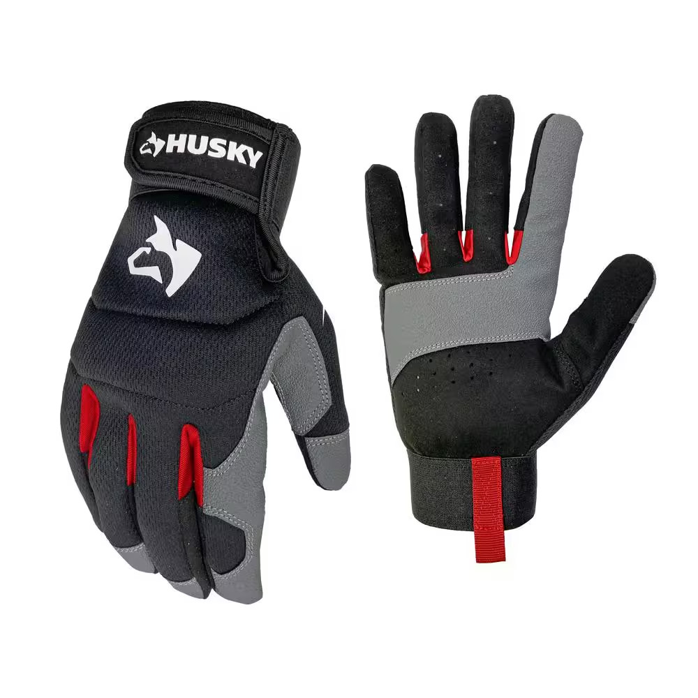 Large Abrasion-Resistant Performance Outdoor and Work Gloves
