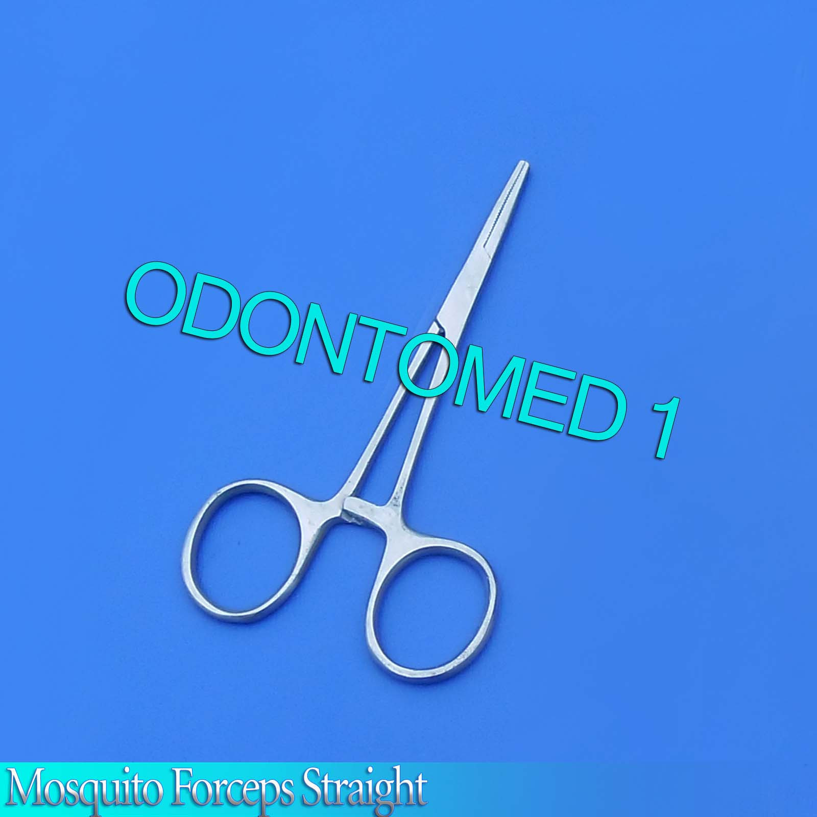 50 Pcs Mosquito Hemostat Locking Micro Forceps Straight Fine Point 5″ Surgical