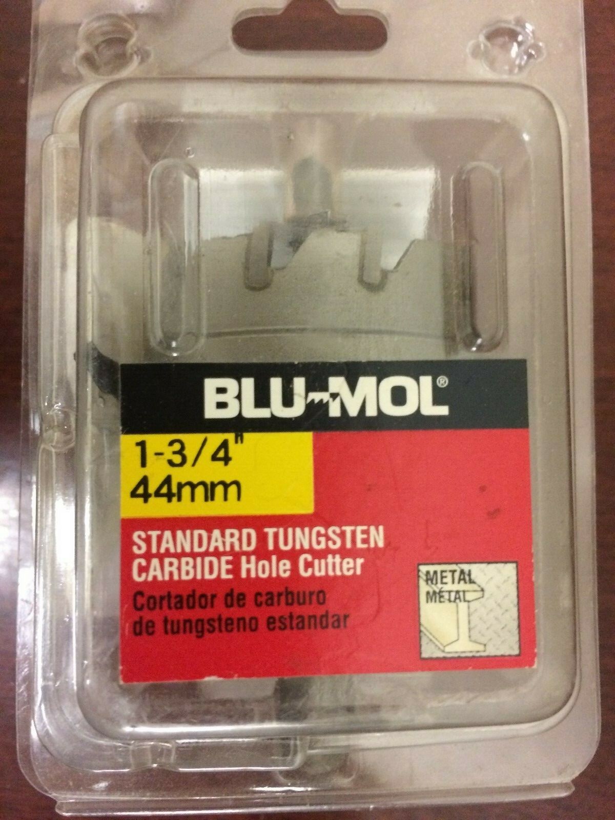 BLU-MOL 1 3/4″ – 44MM TUNGSTEN CARBIDE 3183BLML