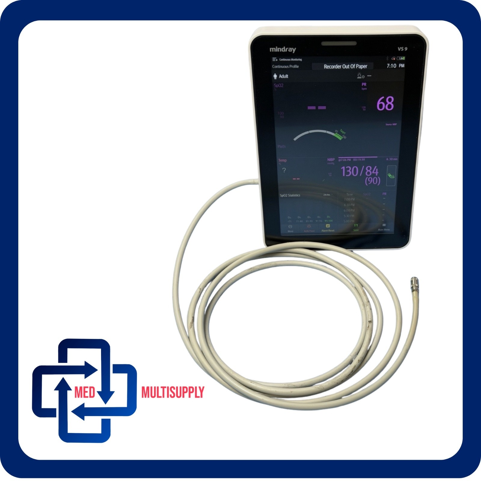 Mindray VS9 Vital Signs Monitor
