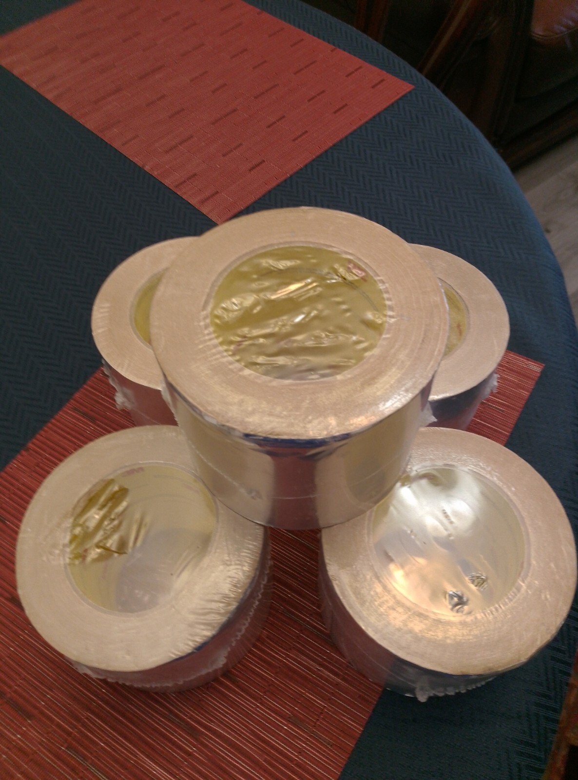 LOT OF 7 ROLLS 3m Foil Tape T-49 T49 4x180ft 4 Inches By 60 Yards  180 Feet.