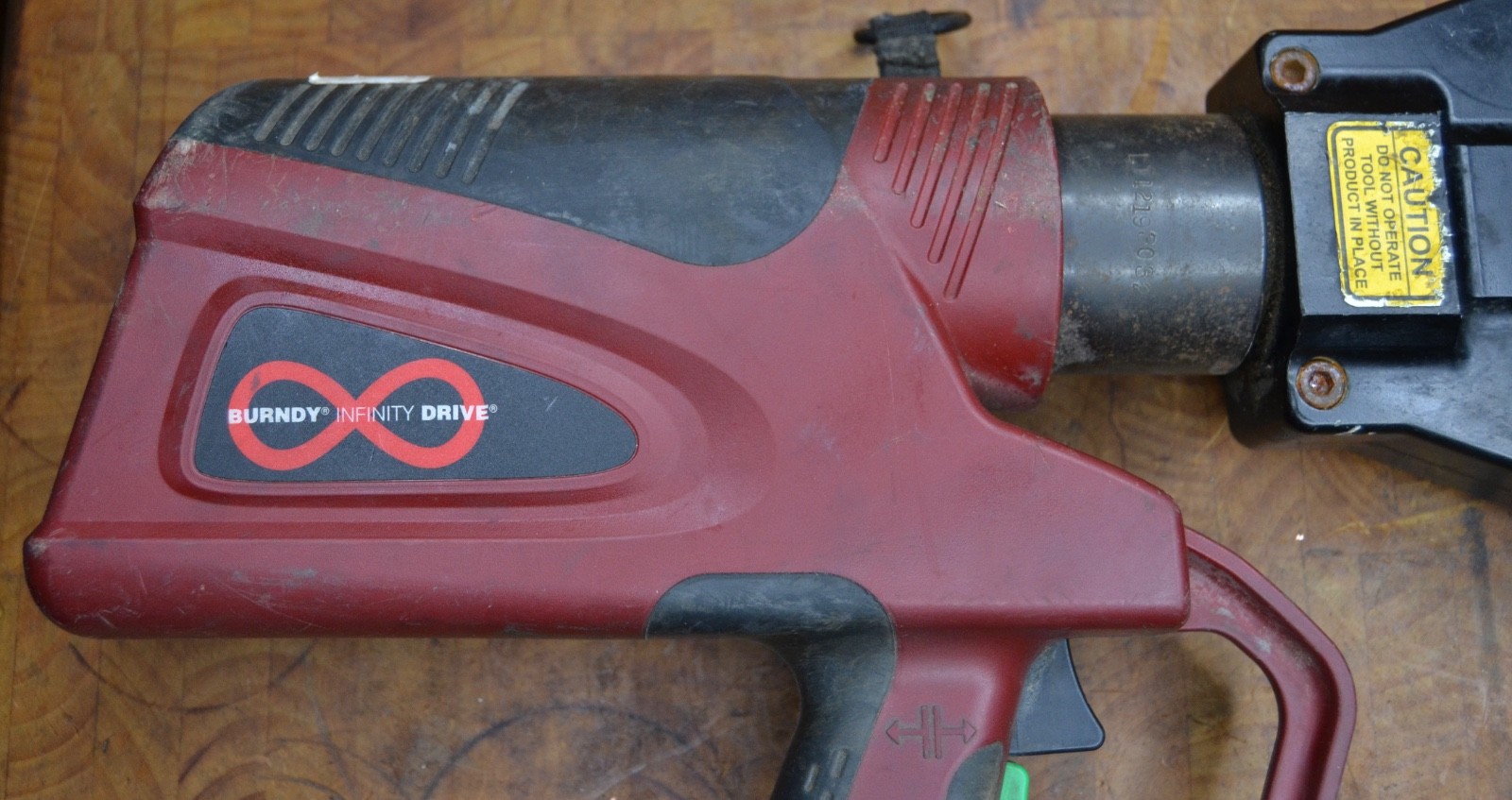 Burndy PATRIOT 4PC834 4-POINT 6-Ton Dieless C-Head Battery Actuated Crimper #1