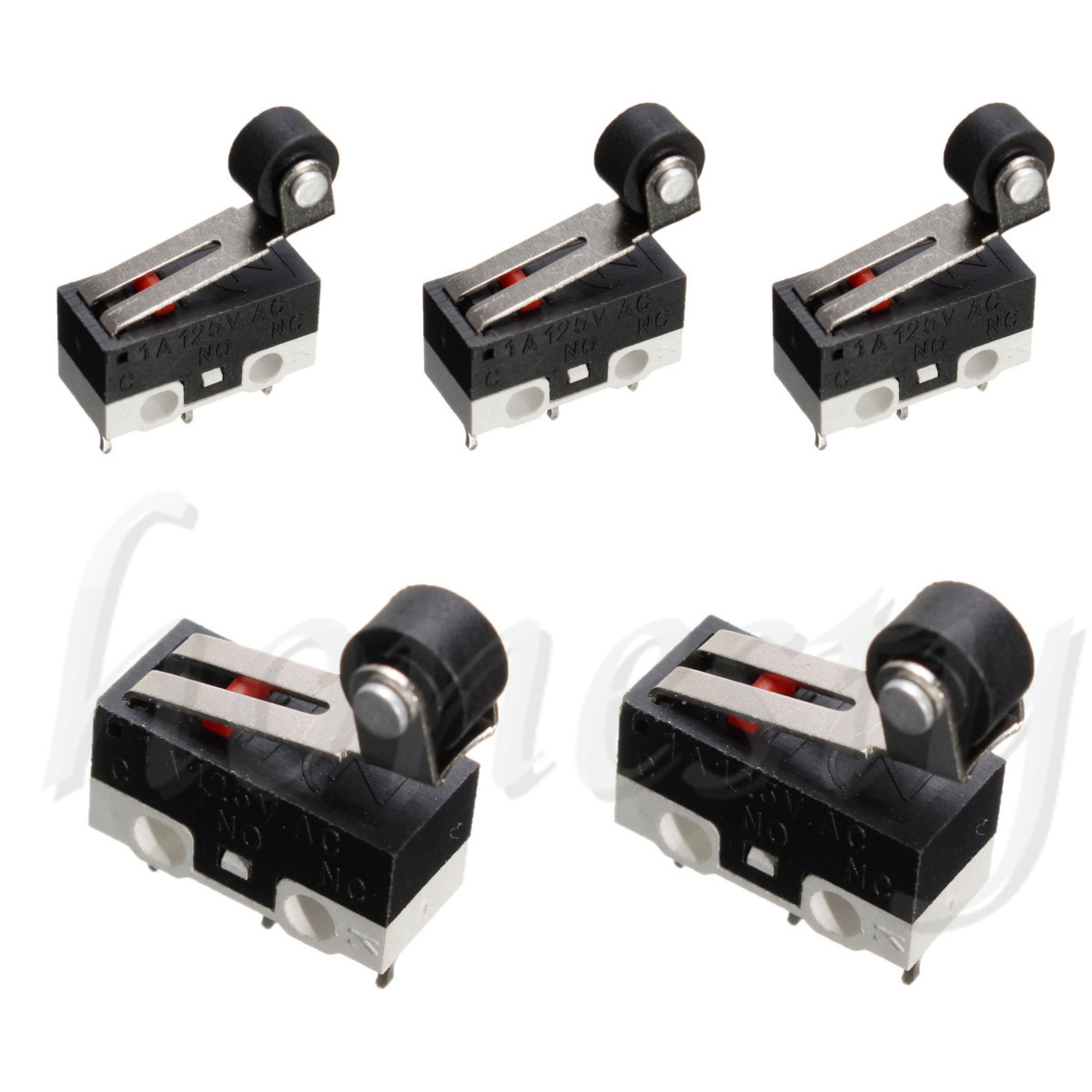 10x Ultra Mini Micro Switch Roller Lever Actuator Microswitch SPDT Sub Miniature