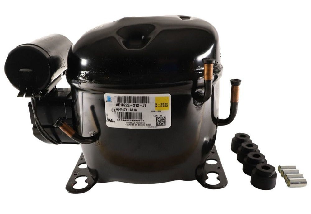 Tecumseh AE4440Y-AA1A High Temp Compressor, 1/3HP, R134a, 115V