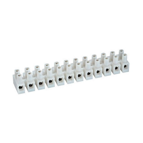 IDEAL Electrical 89-608, 300/600 V, 22 to 12 AWG, 12-Circuit Terminal Strip, 1pc