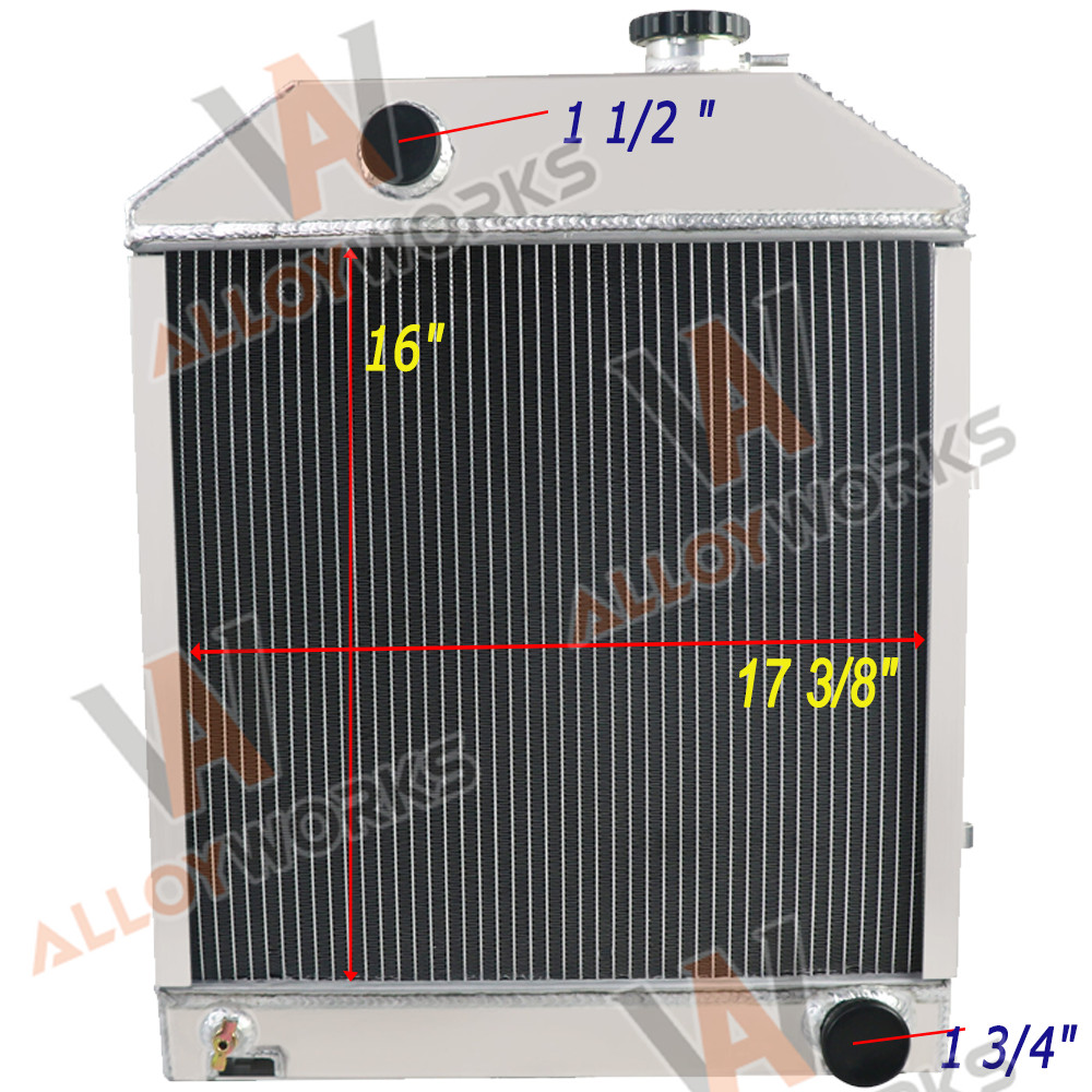 #C7NN8005H 3-ROW Radiator for FORD/NEW HOLLAND 233 2000 2600 3000 3600 4000 4200