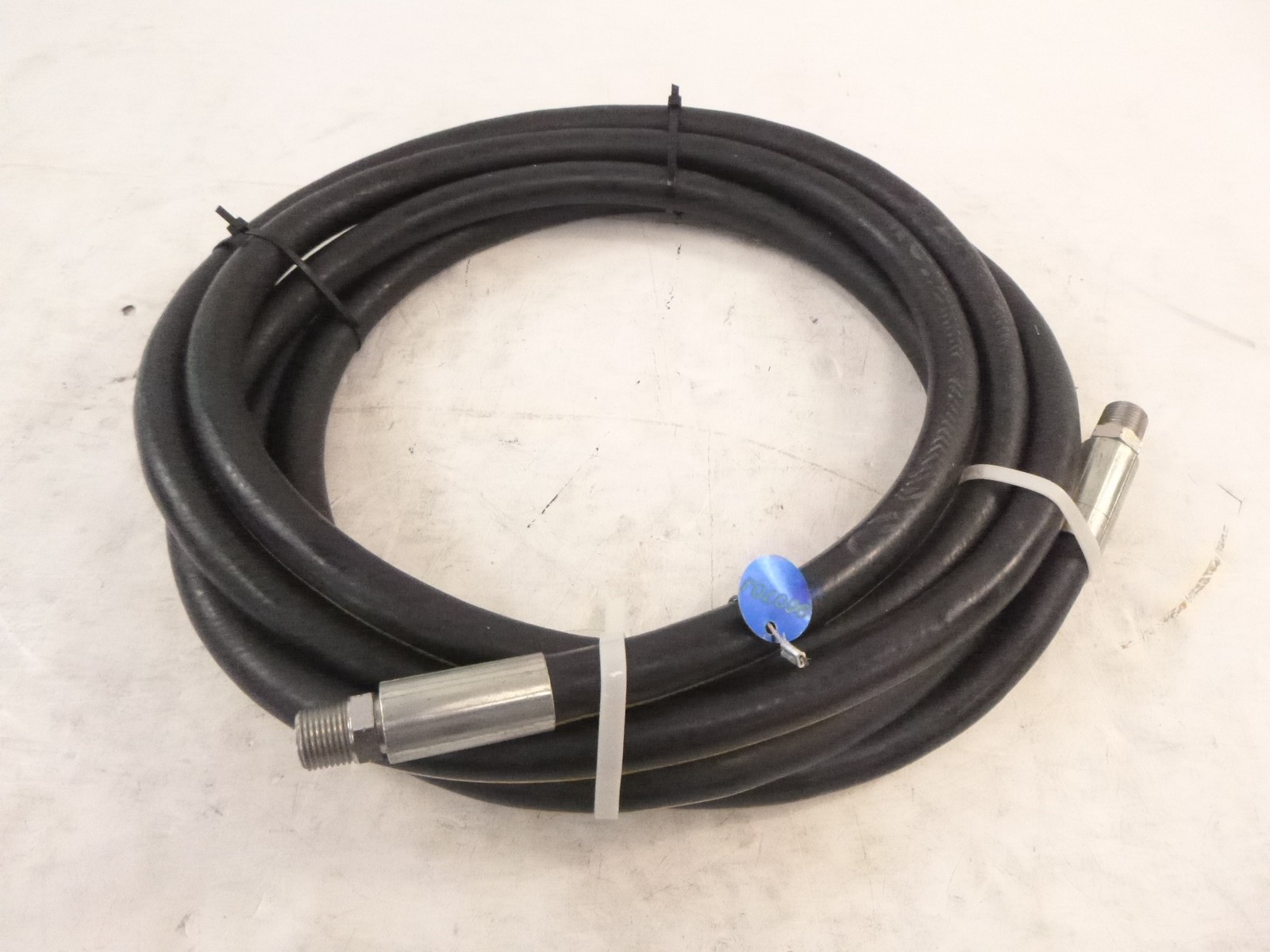 20′ Dunlop Hiflex Waterblast 10 Hydraulic Hose 1/2″ Max WP 10000psi 700 Bar