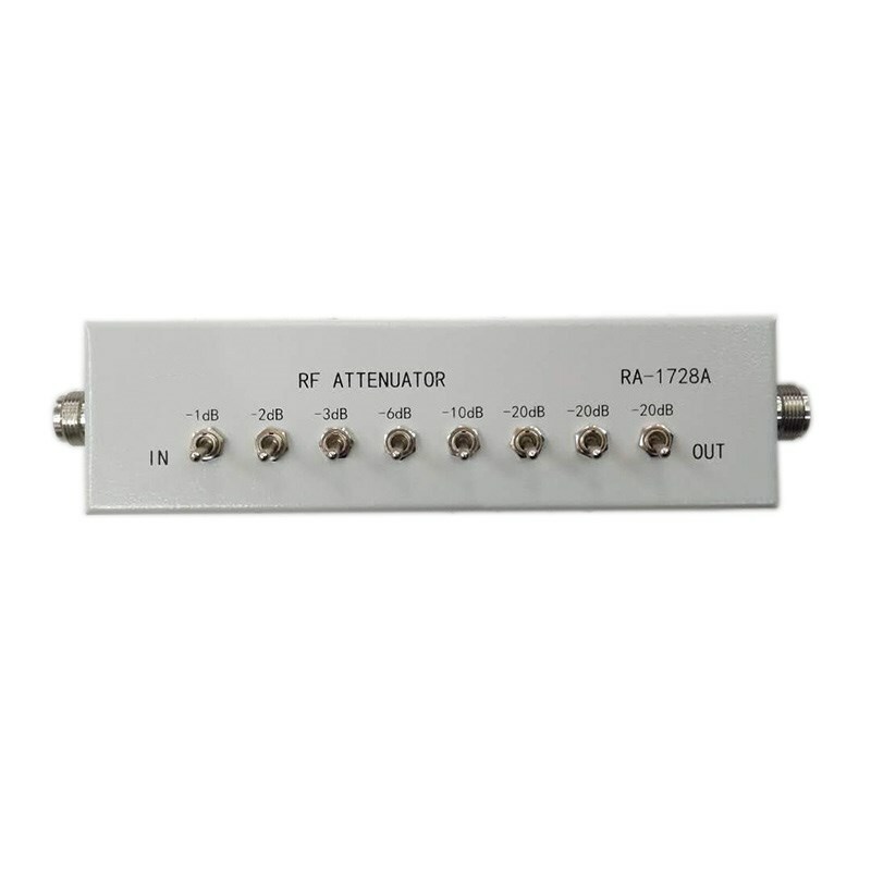 NEW 0 – 82DB VARIABLE/ STEP ATTENUATOR 50 OHM for Ham Radio Transmitter etc-USA