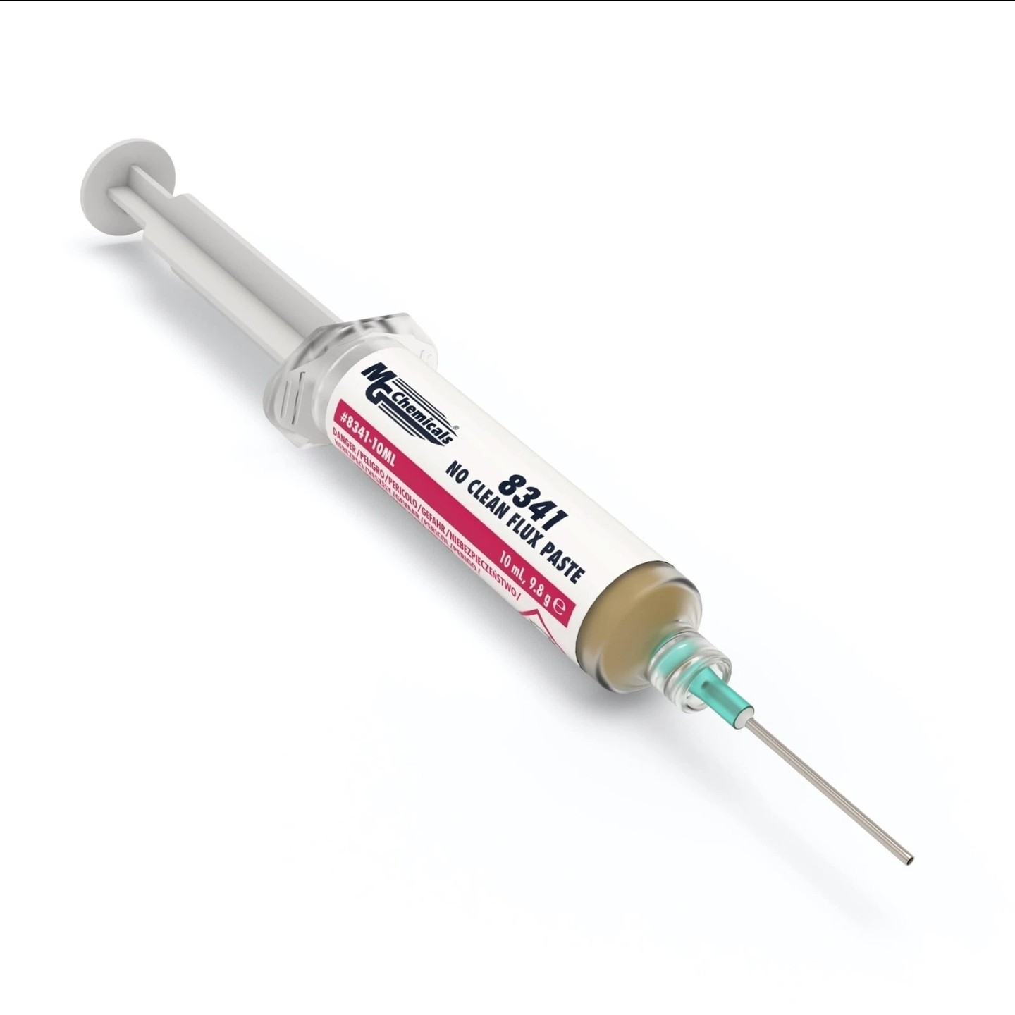 MG CHEMICALS 8341 NO CLEAN SOLDERING FLUX PASTE 10ML SYRINGE – NEW SEALED