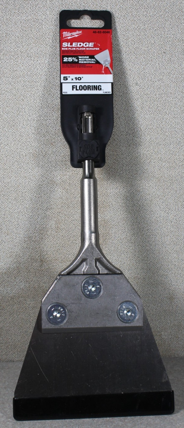 Milwaukee 48-62-6046 SDS-PLUS Sledge Floor Scraper 5″ x 10″