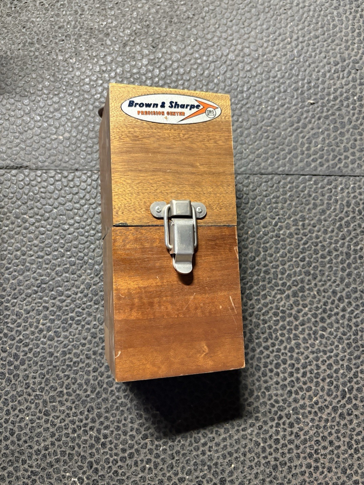 Brown & Sharpe 558 Direct Reading Cylinder Square w/ Orig Wood Case Excellent