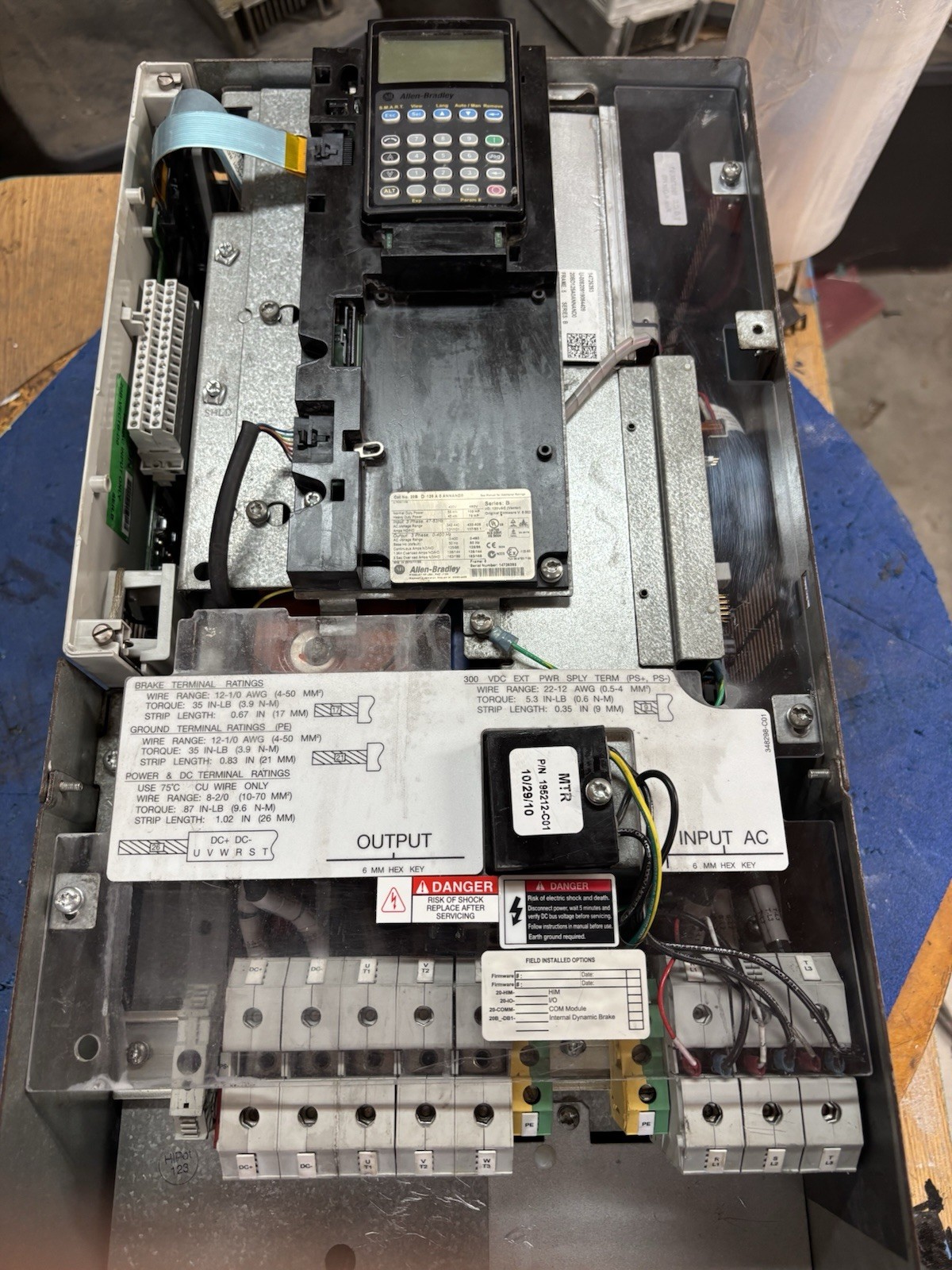 100HP 20BD125A0ANNAND0 ALLEN BRADLEY Powerflex 700 / Clean/ MFG 2010