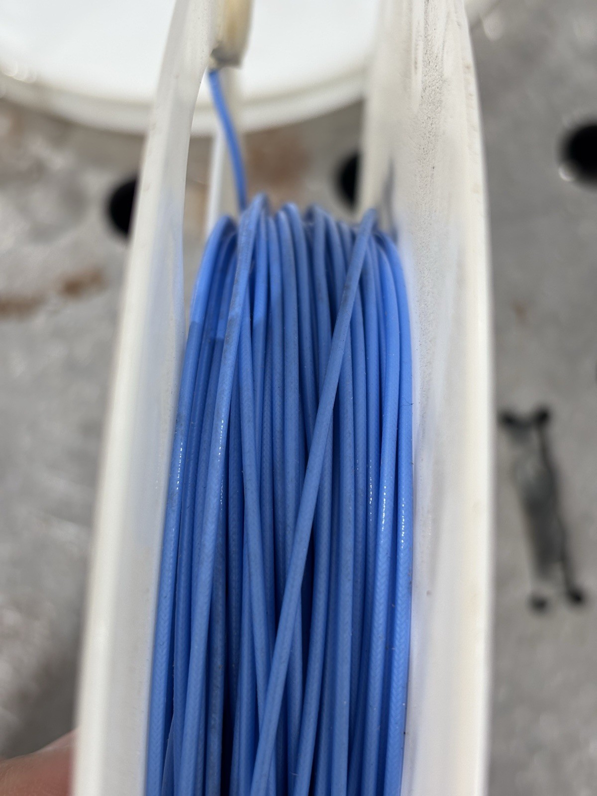 5 Spools Light Blue 30 Ga Aluminum Wire Woven Mesh Shield 550 FT Total Micro RF