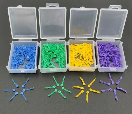 400* Dental Plastic Wedges Concave Design Arc Diastema Wedge w End Circular Hole