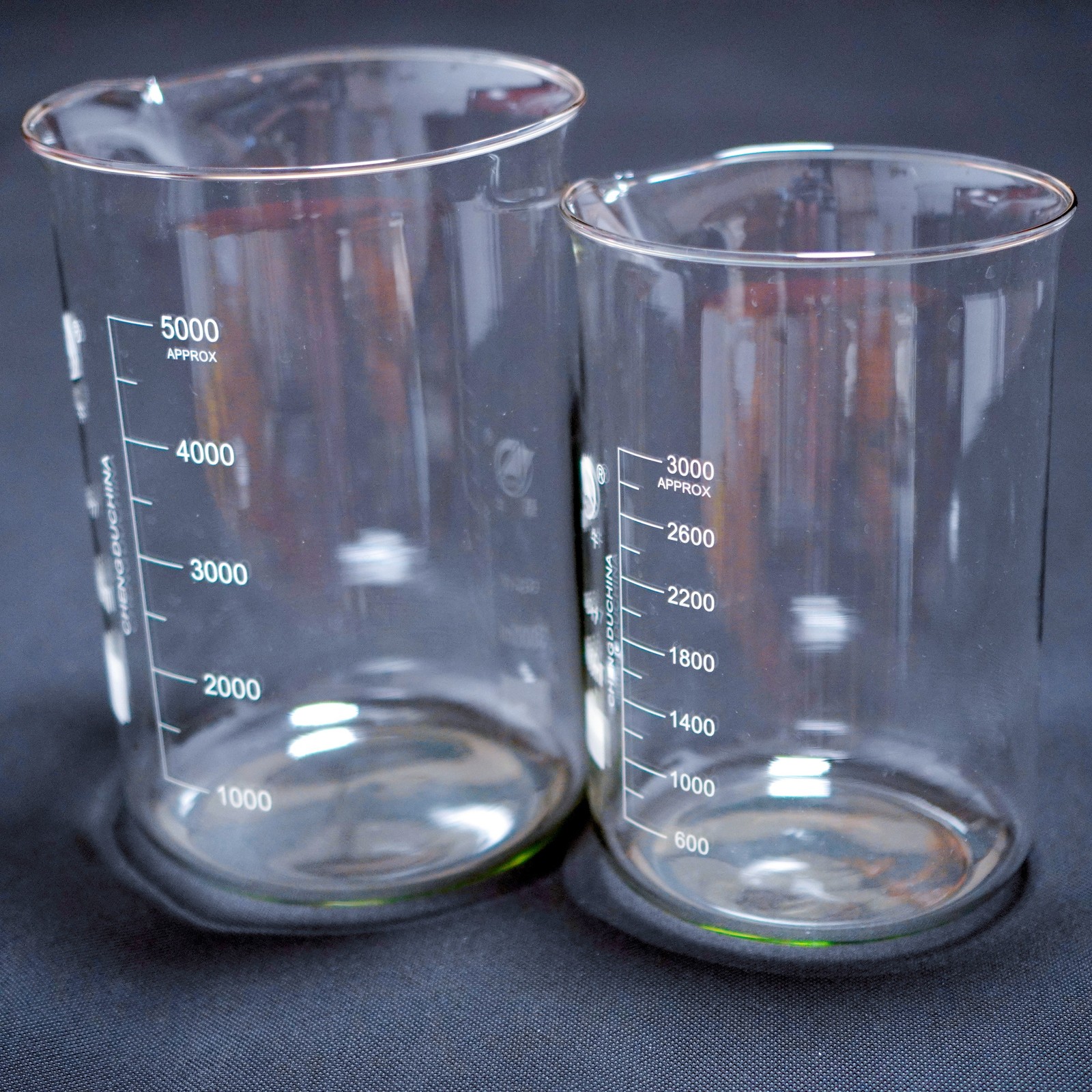 5000 ml 3000 ml lab glass beaker heavy wall borosilicate glass laboratory glass