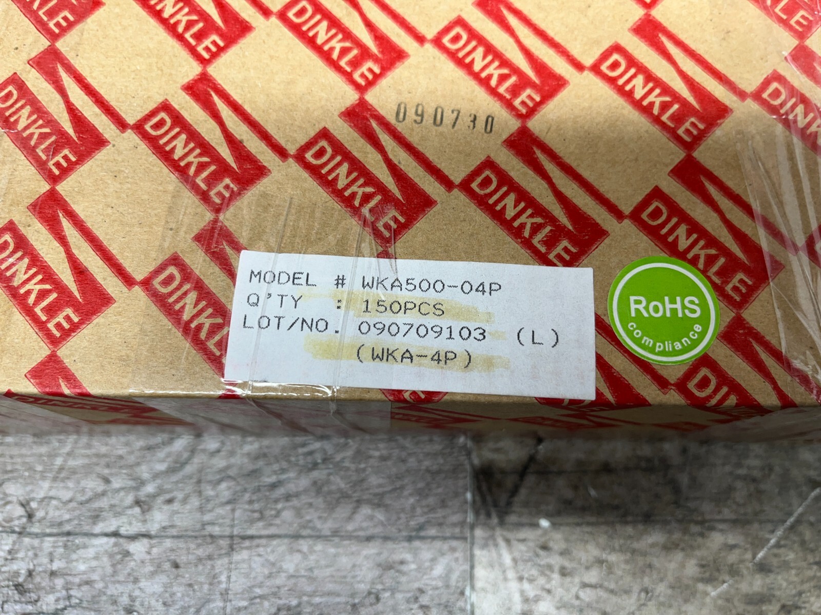 Lot of 150 DINKLE WKA500-04P / WKA50004P