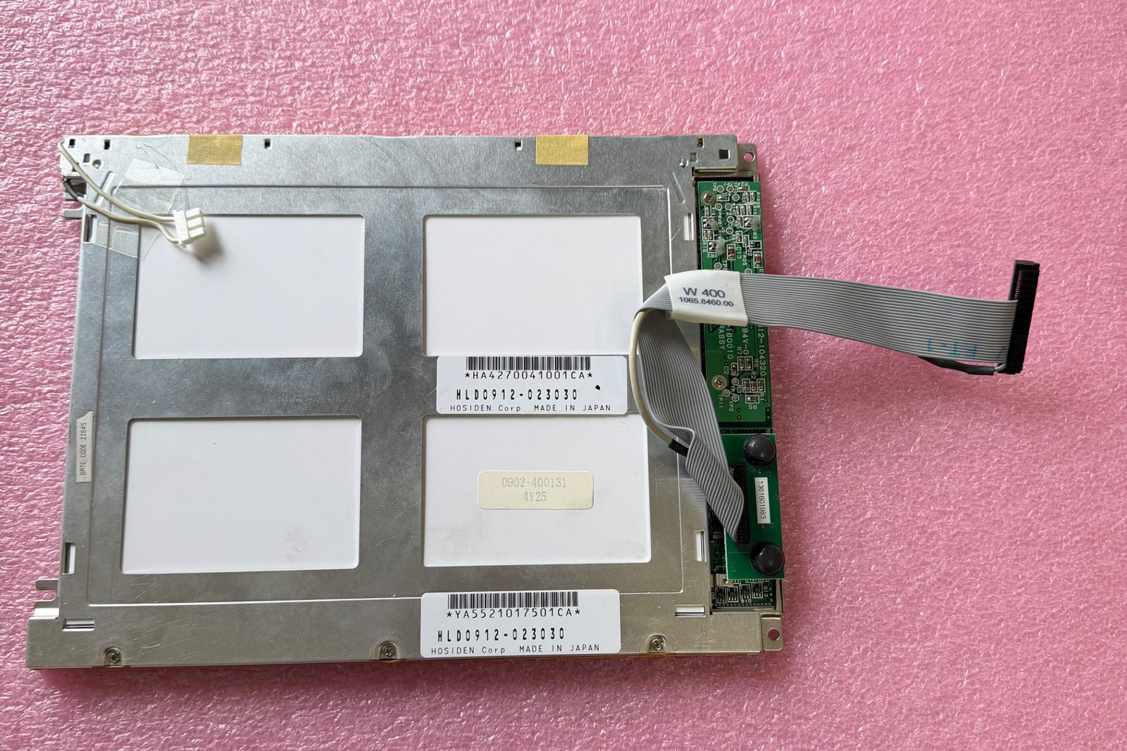 Hosiden Corp. 0912-023030 LCD Display with Rohde & Schwarz Cable