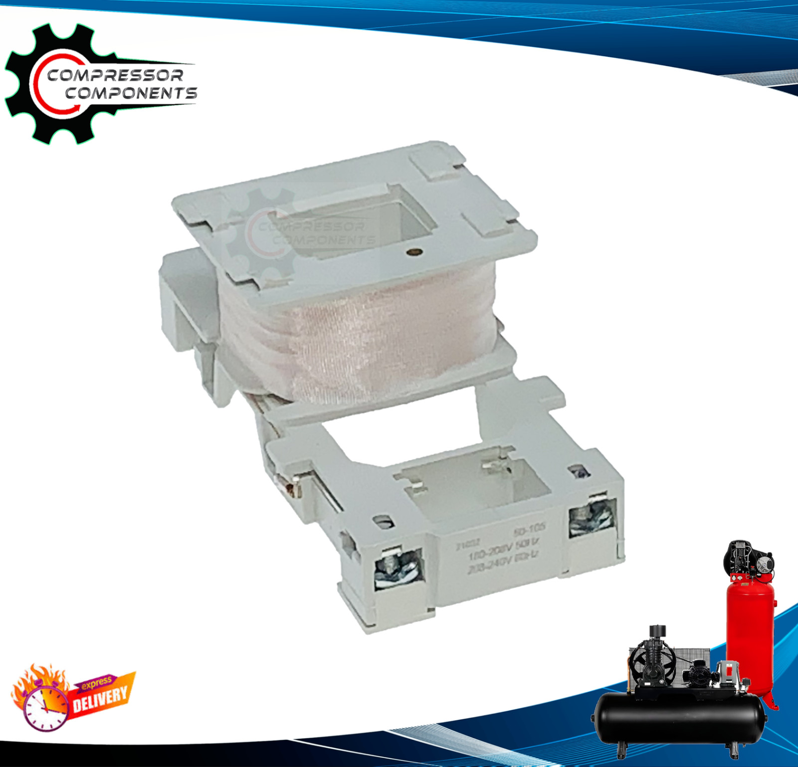 Weg BCA-105V24 / 208-240 Volt AC Coil For CWM 50-105 Amp Contactors Brand New