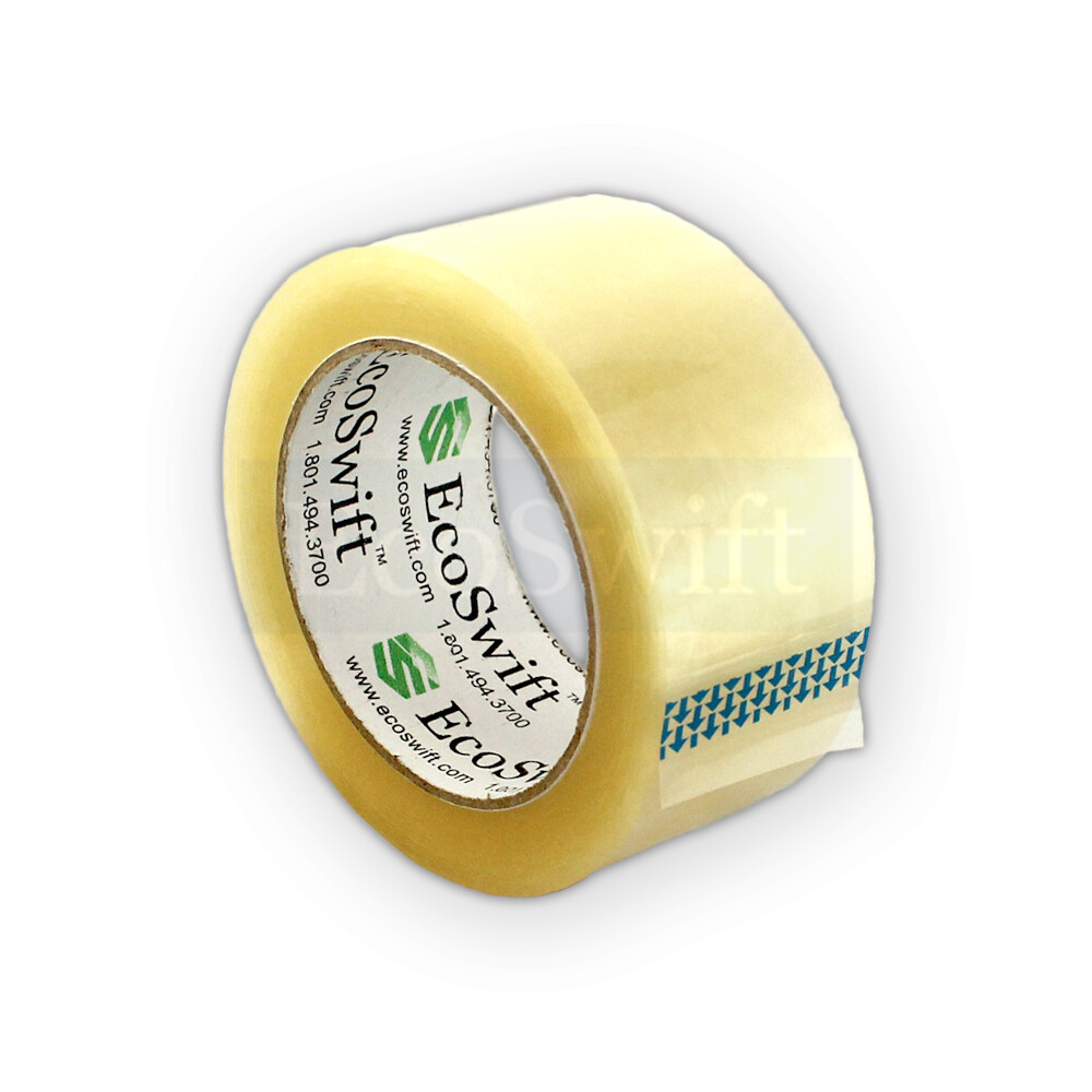 4 ROLLS EcoSwift Carton Box Sealing Packaging Packing Tape 1.6mil 2″ x 330 feet