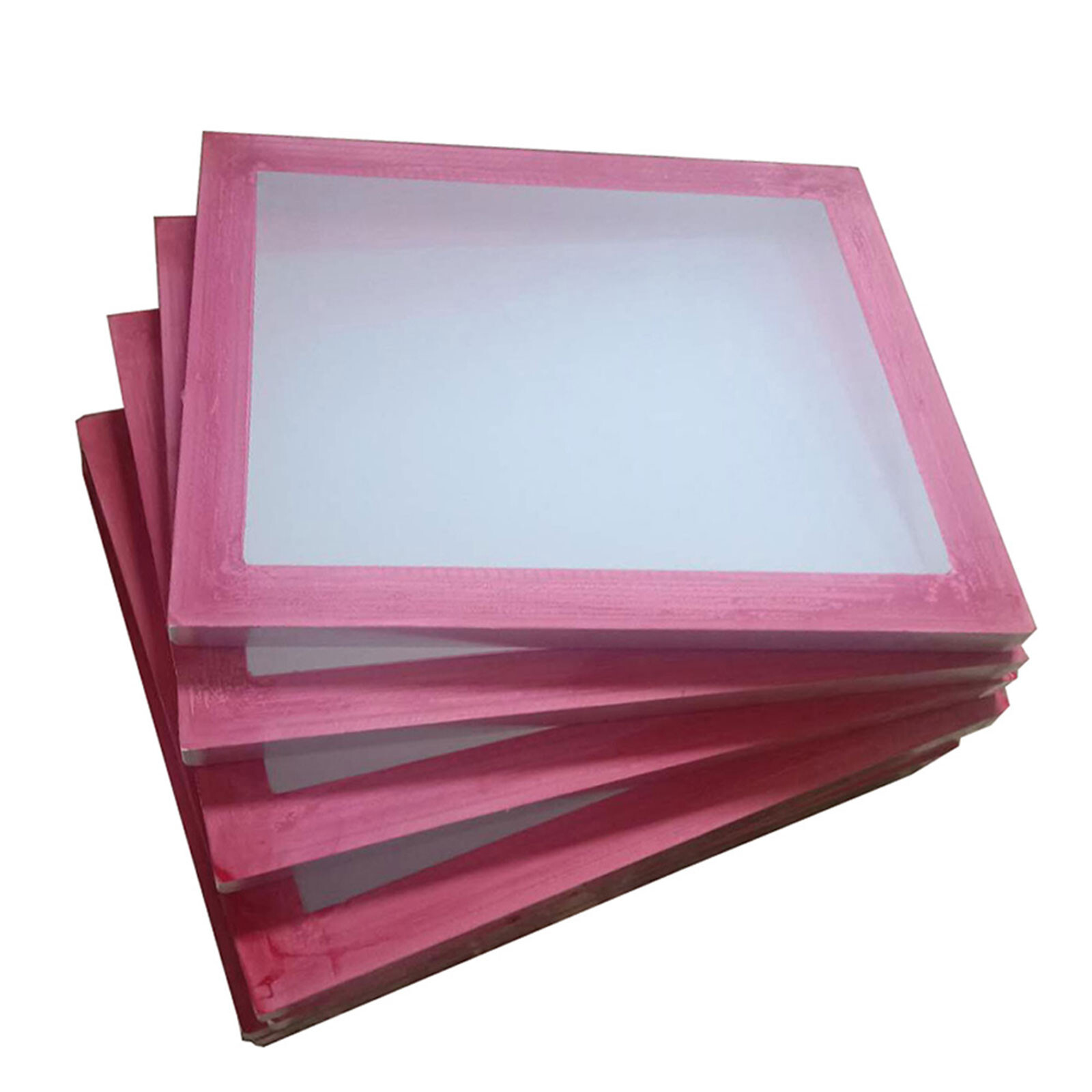 6pcs 18″ x 20″ Aluminum Frame Screen Printing Screens with 110 White Mesh Count