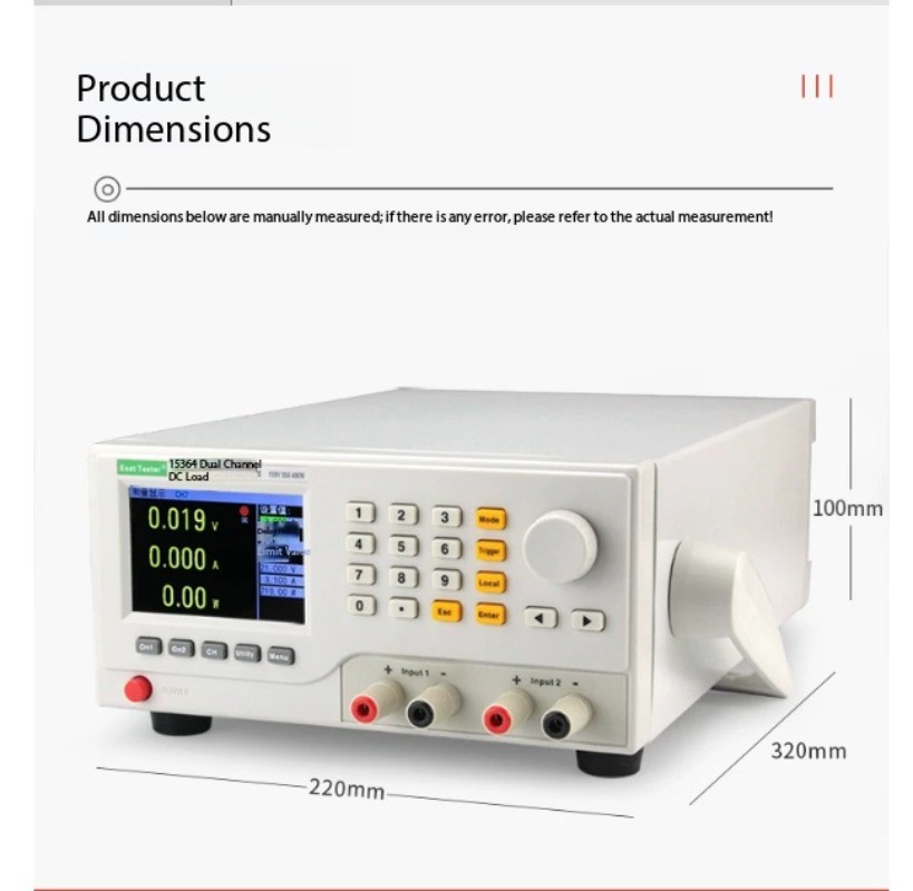 Benchtop Programmable DC Electronic Load: Programmable Battery Capacity