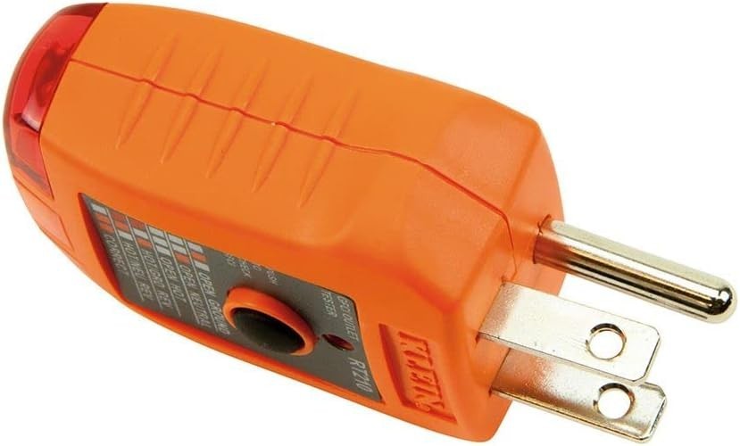 GFCI Outlet Tester for Safe & Accurate Wiring Checks – 110V Hand-Powered Tool