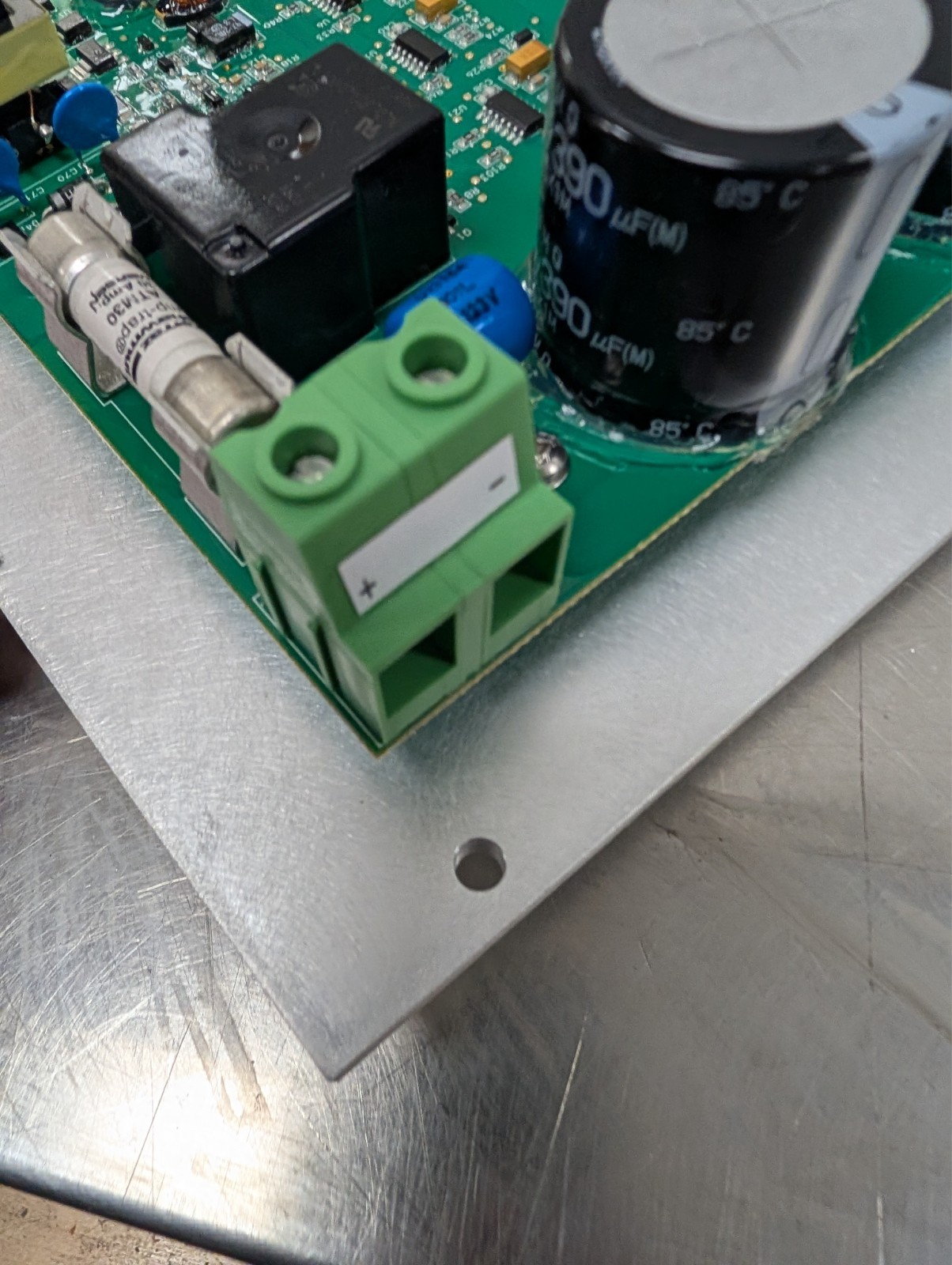 Masterflux 025F0393 A Brushless DC Motor Controller 75-125 VDC Input 2500W [A9S1