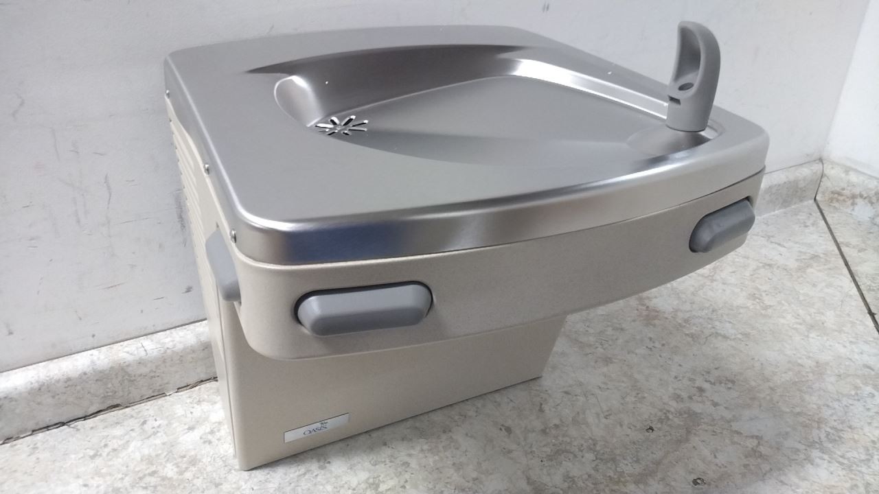 Oasis PG8AC 115VAC Wall Surface Mount Single Drinking Fountain (D)