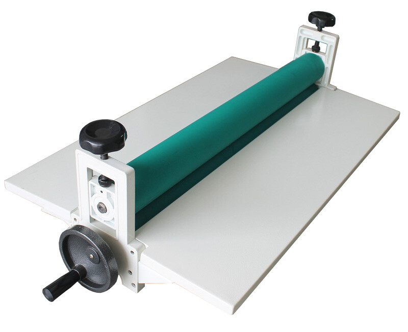PreAsion 14In Manual All Metal Frame Cold Roll Laminator Mount Laminating Machin