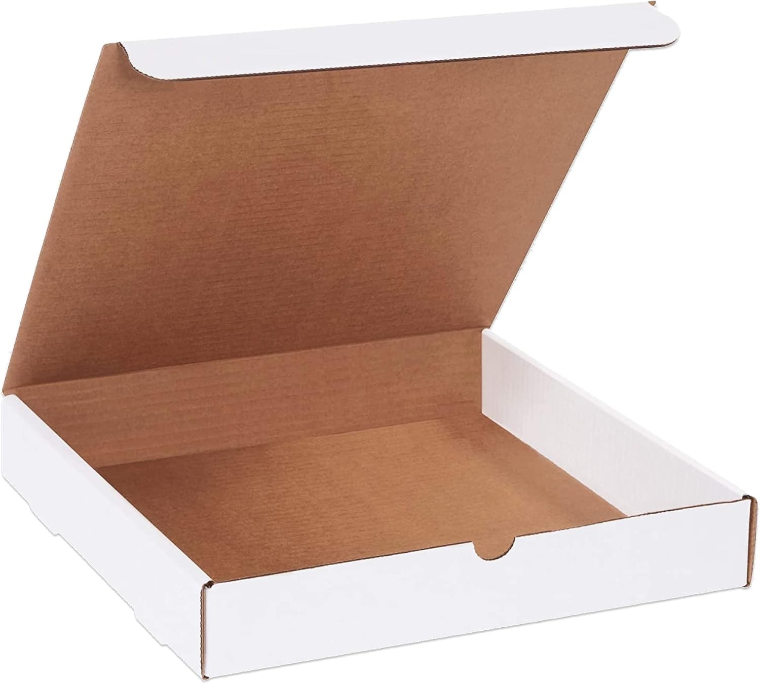 BOX USA BM1222 Corrugated Mailers, 12″ x 2″ x 2″, White Pack of 50