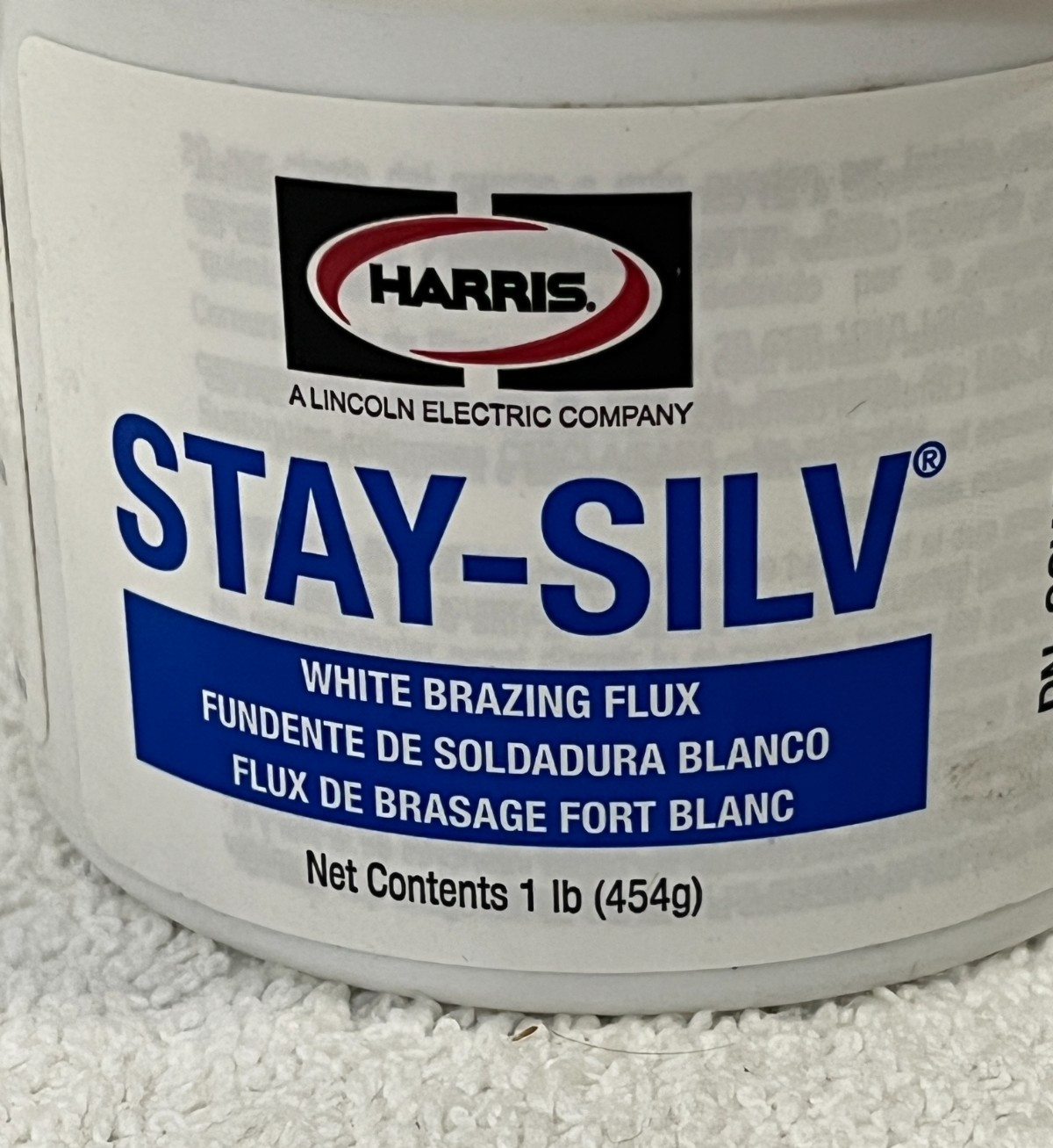Harris Stay-Silv White Brazing Flux 1 lb. Jar SSWF1
